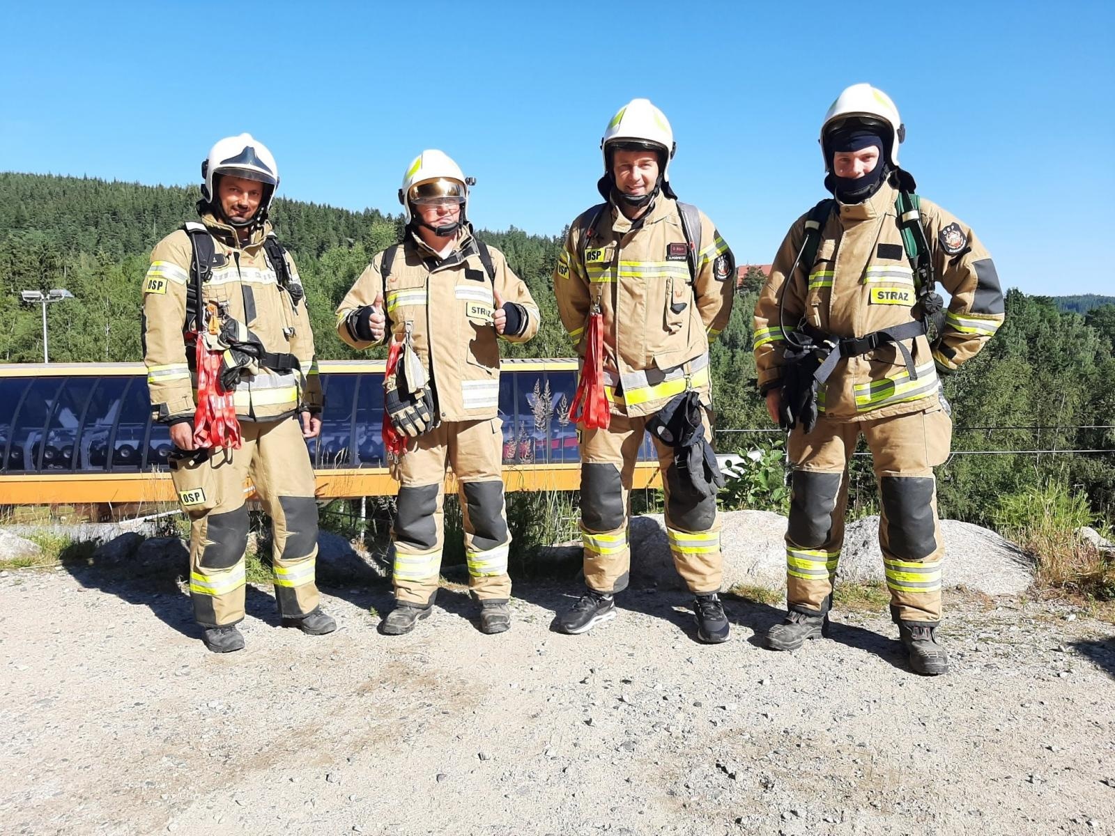 Zdjęcie w galerii na portalu naszraciborz.pl: Kolejne dwa szczyty na koncie strażaków z Samborowic i Krzyżanowic [FOTO] wiadomości z regionu