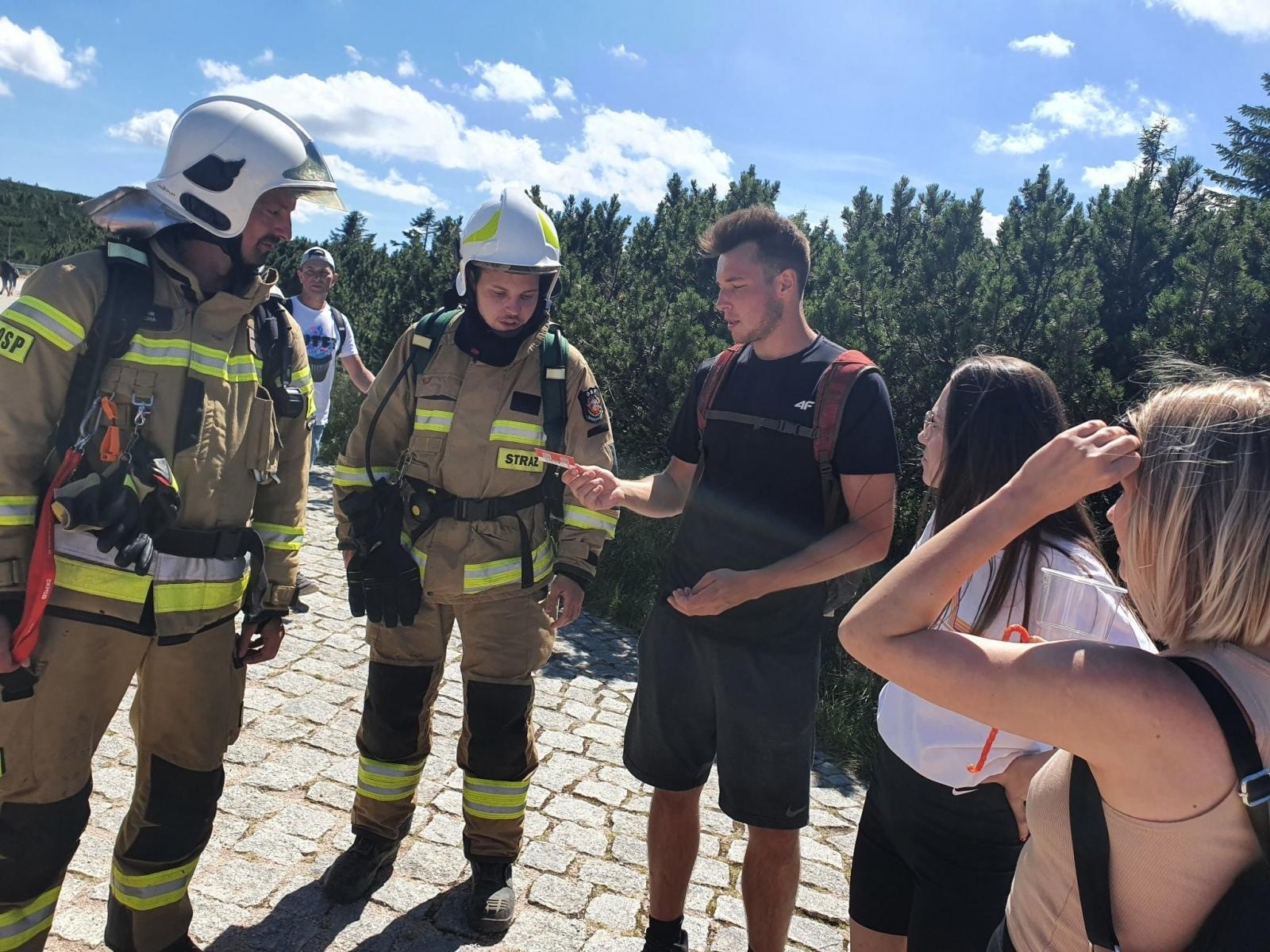 Zdjęcie w galerii na portalu naszraciborz.pl: Kolejne dwa szczyty na koncie strażaków z Samborowic i Krzyżanowic [FOTO] wiadomości z regionu