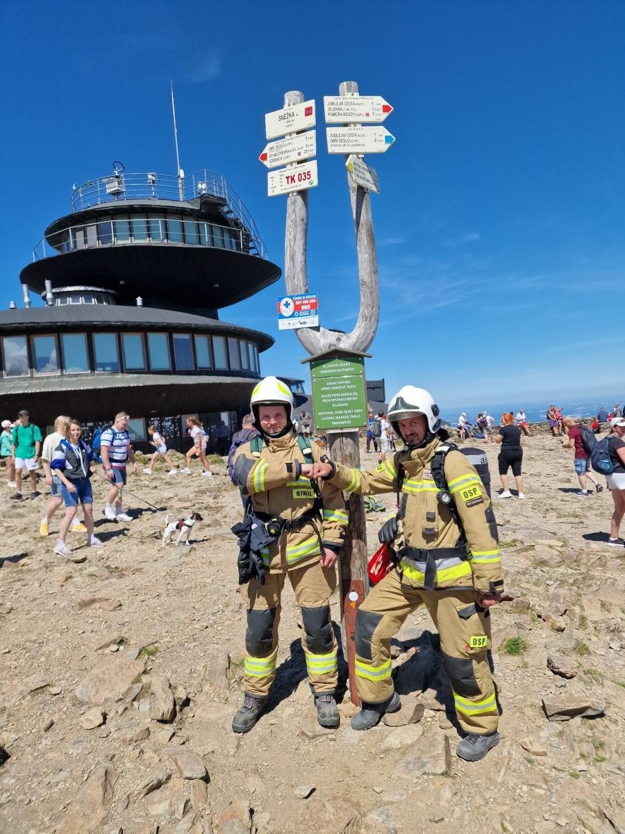 Zdjęcie w galerii na portalu naszraciborz.pl: Kolejne dwa szczyty na koncie strażaków z Samborowic i Krzyżanowic [FOTO] wiadomości z regionu