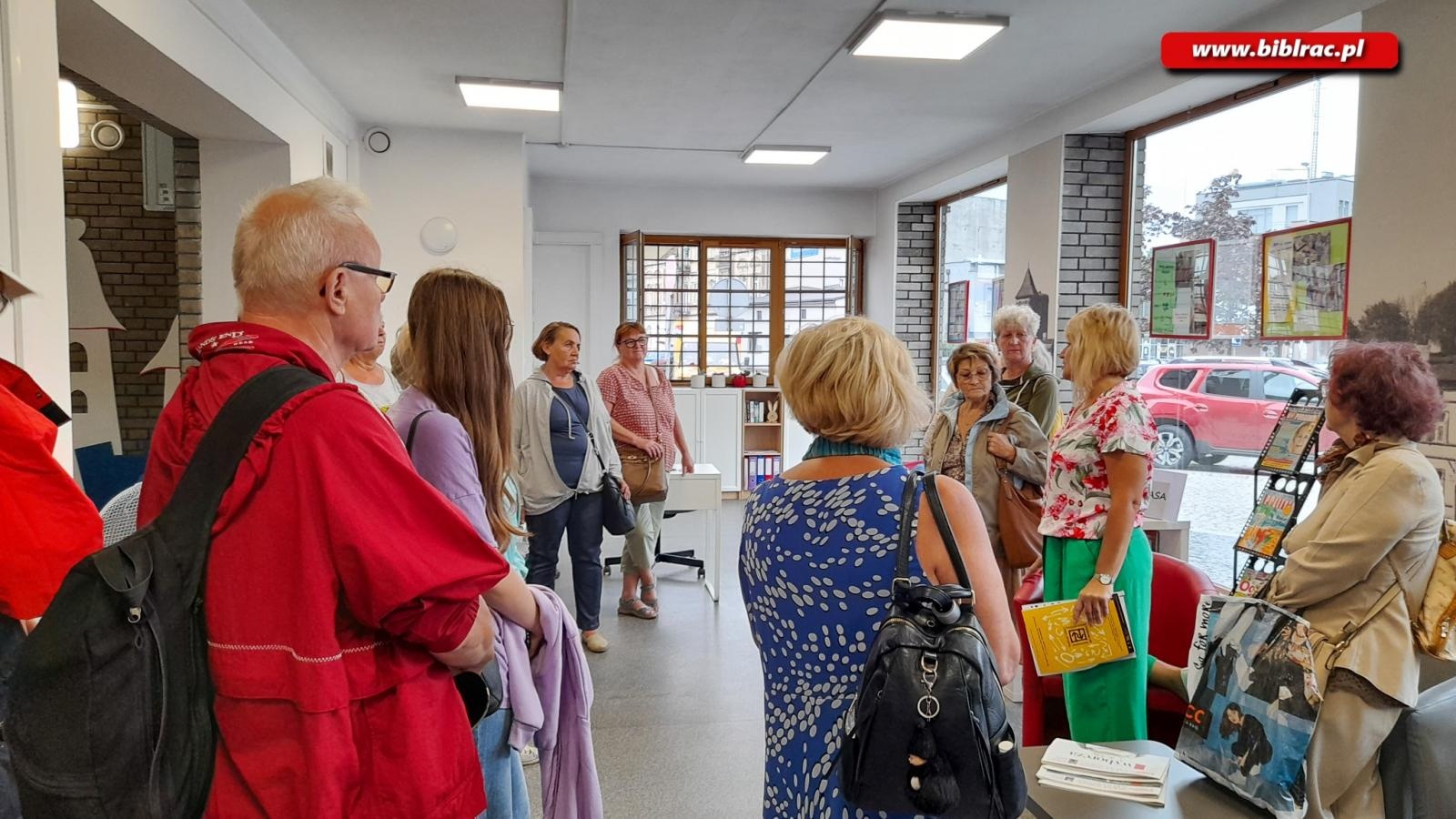 Zdjęcie w galerii na portalu naszraciborz.pl: Przyjaciele biblioteki odwiedzili Będzin wiadomości z regionu