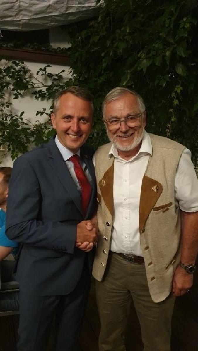 Zdjęcie w galerii na portalu naszraciborz.pl: Prezydenci i radni Raciborza świętowali 50-lecie miasta powiatowego Roth [FOTO] wiadomości z regionu