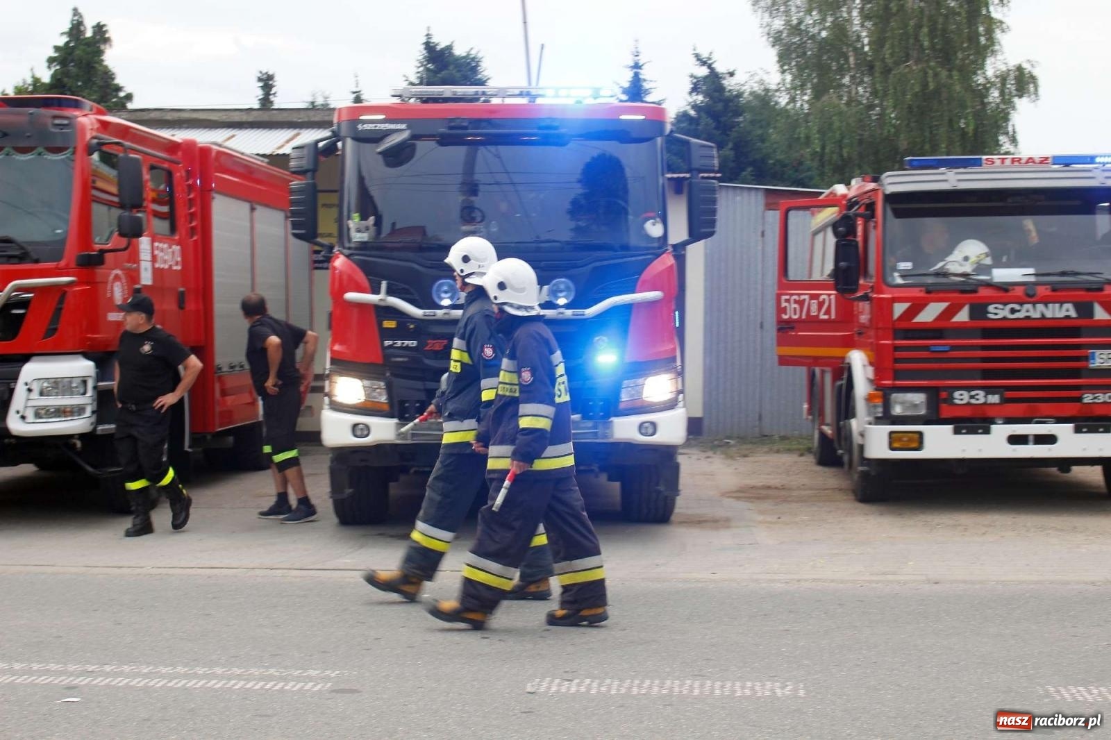 Zdjęcie w galerii na portalu naszraciborz.pl: Strażacy z Raciborza Miedoni przesiedli się do mercedesa [FOTO i WIDEO] wiadomości z regionu