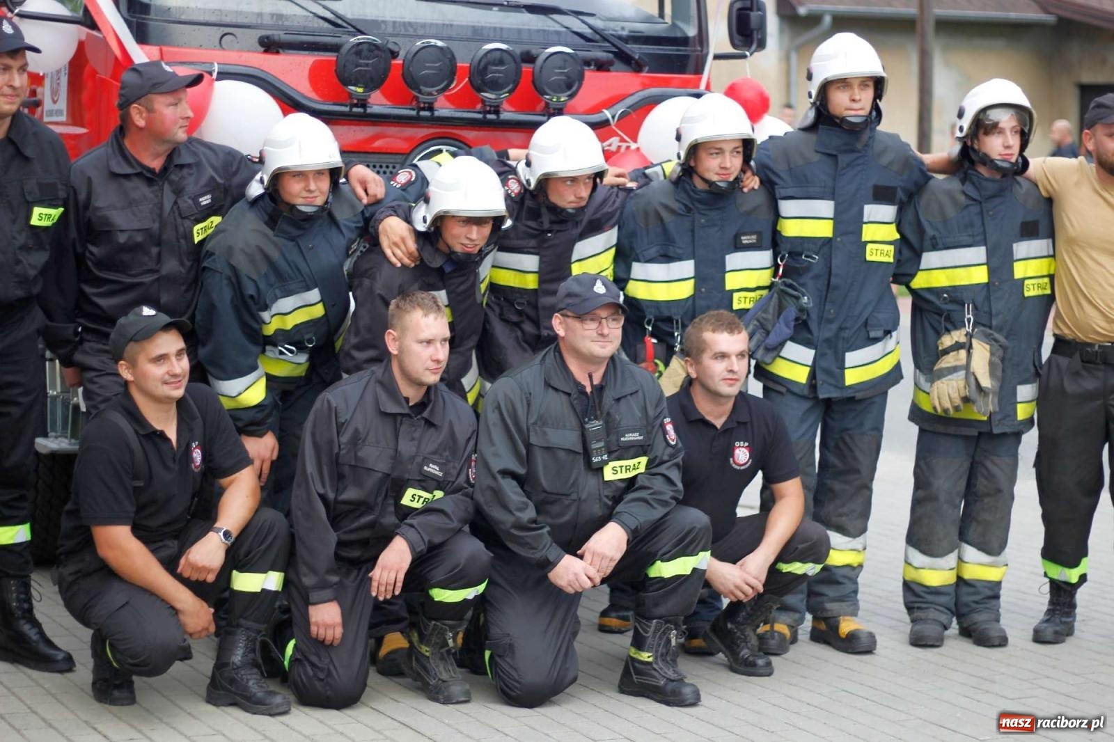 Zdjęcie w galerii na portalu naszraciborz.pl: Strażacy z Raciborza Miedoni przesiedli się do mercedesa [FOTO i WIDEO] wiadomości z regionu