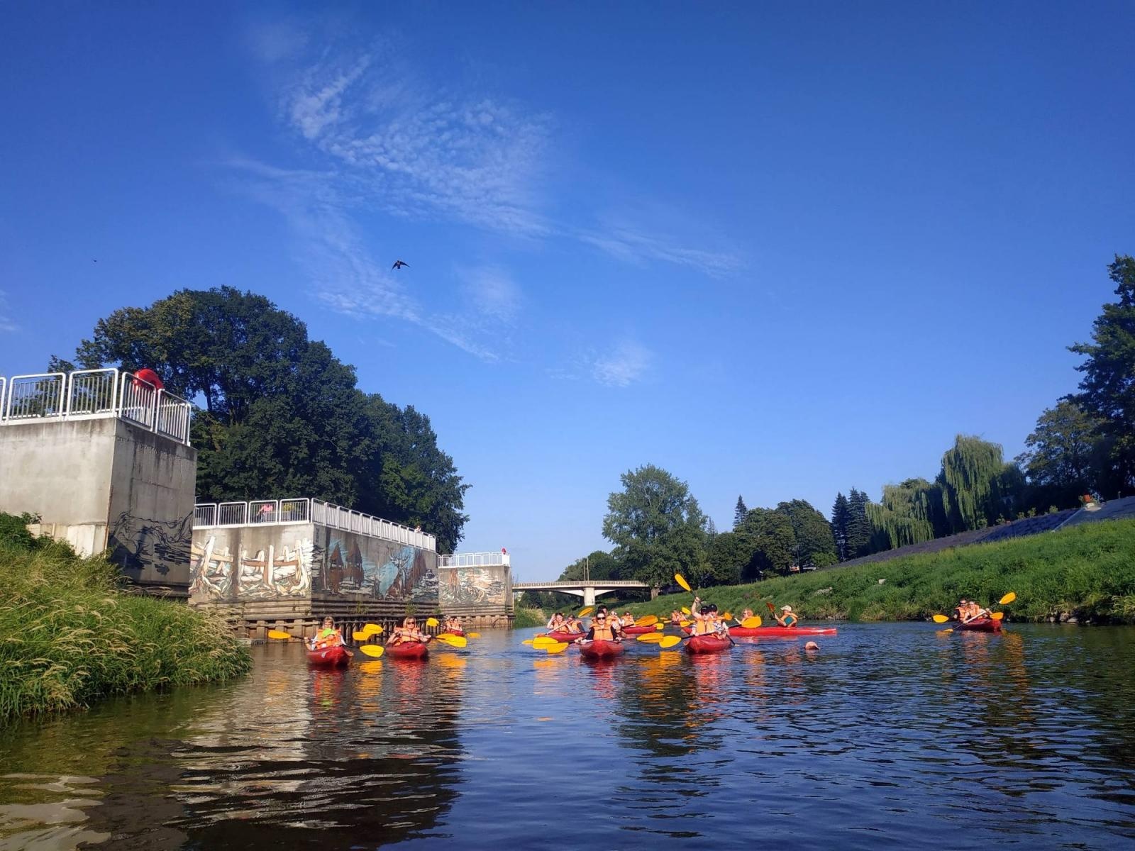 Zdjęcie w galerii na portalu naszraciborz.pl: Wakacje w powiecie - Odrą do Grzegorzowic [FOTO i WIDEO] wiadomości z regionu