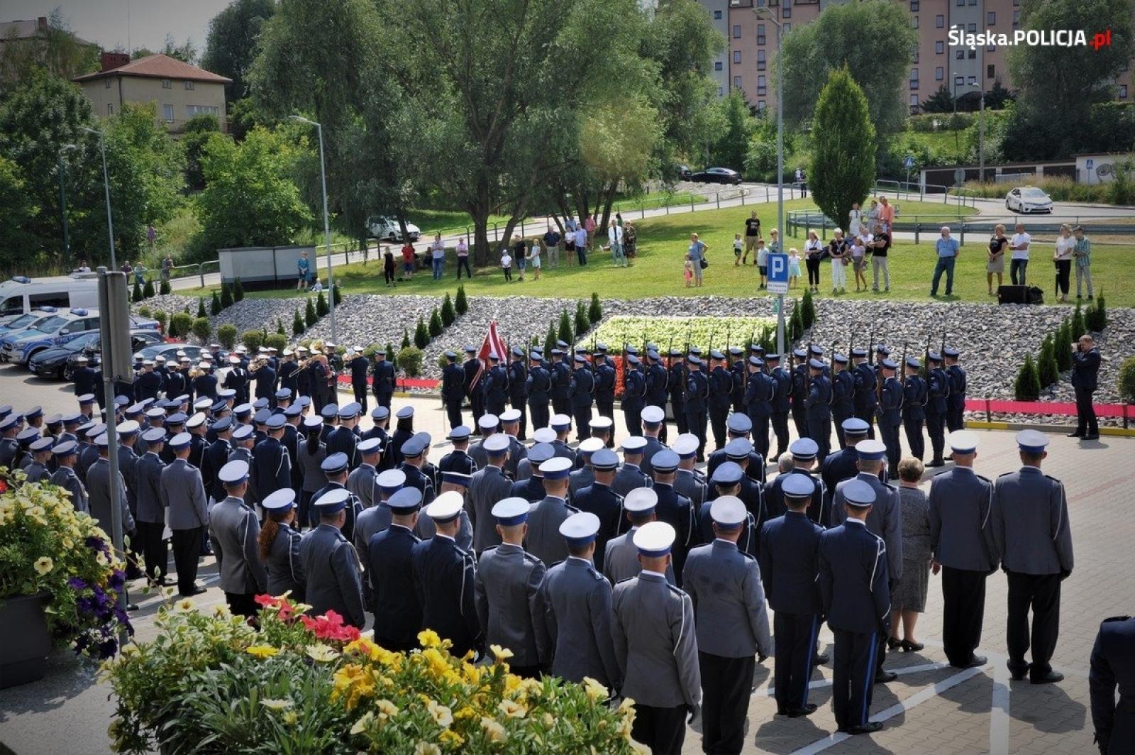 Zdjęcie w galerii na portalu naszraciborz.pl: Wojewódzkie obchody Święta Policji z raciborskim akcentem wiadomości z regionu