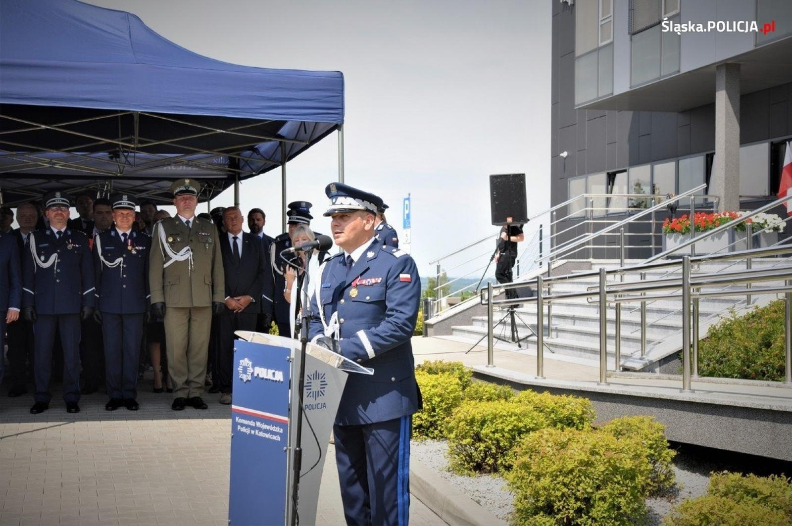 Zdjęcie w galerii na portalu naszraciborz.pl: Wojewódzkie obchody Święta Policji z raciborskim akcentem wiadomości z regionu