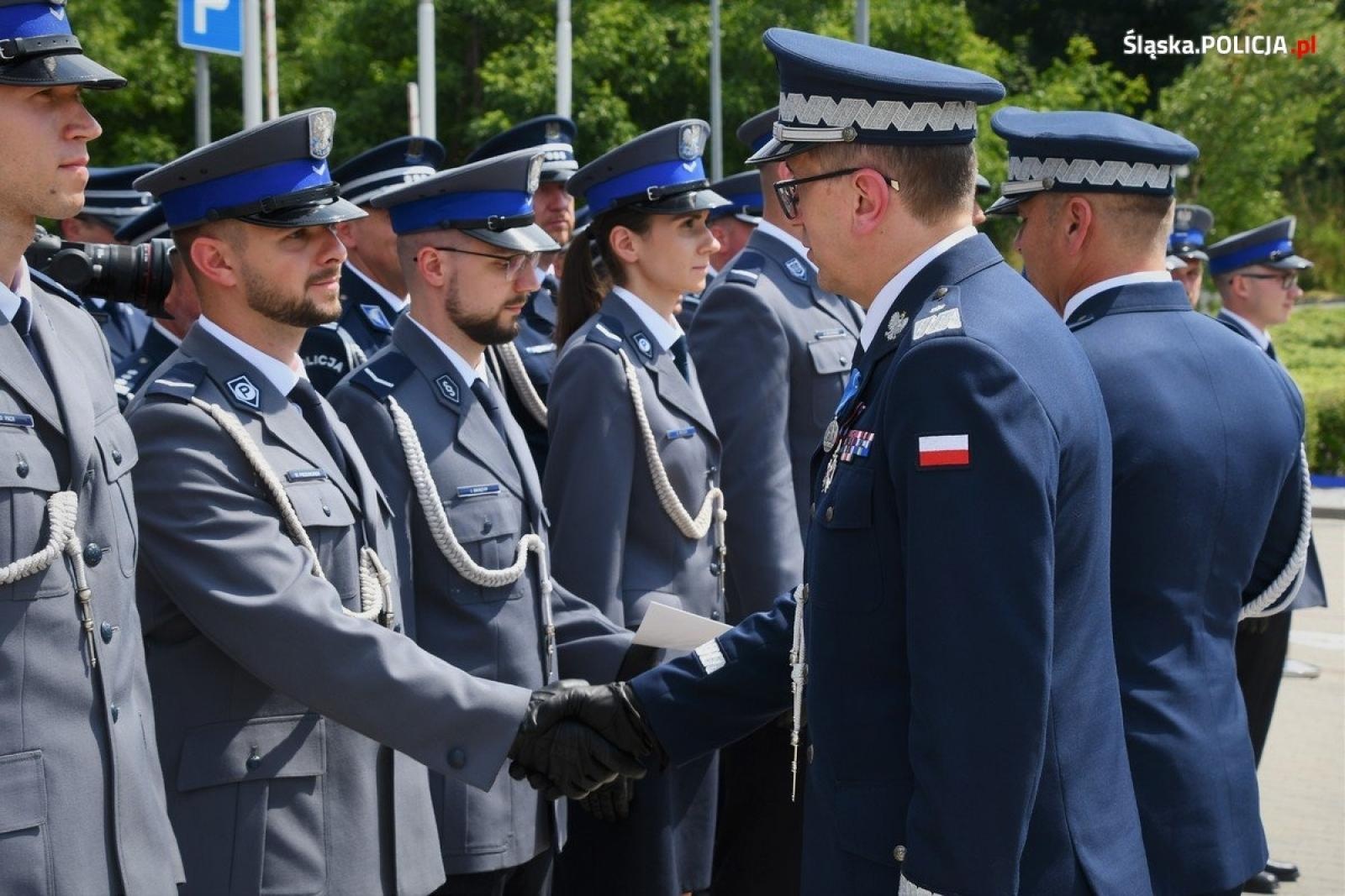 Zdjęcie w galerii na portalu naszraciborz.pl: Wojewódzkie obchody Święta Policji z raciborskim akcentem wiadomości z regionu