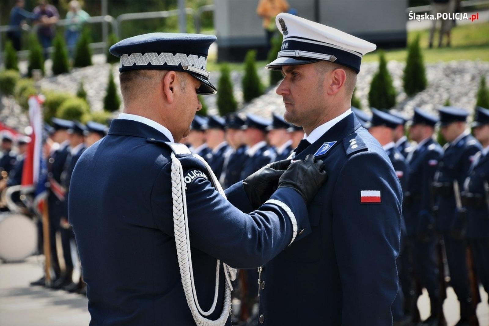 Zdjęcie w galerii na portalu naszraciborz.pl: Wojewódzkie obchody Święta Policji z raciborskim akcentem wiadomości z regionu