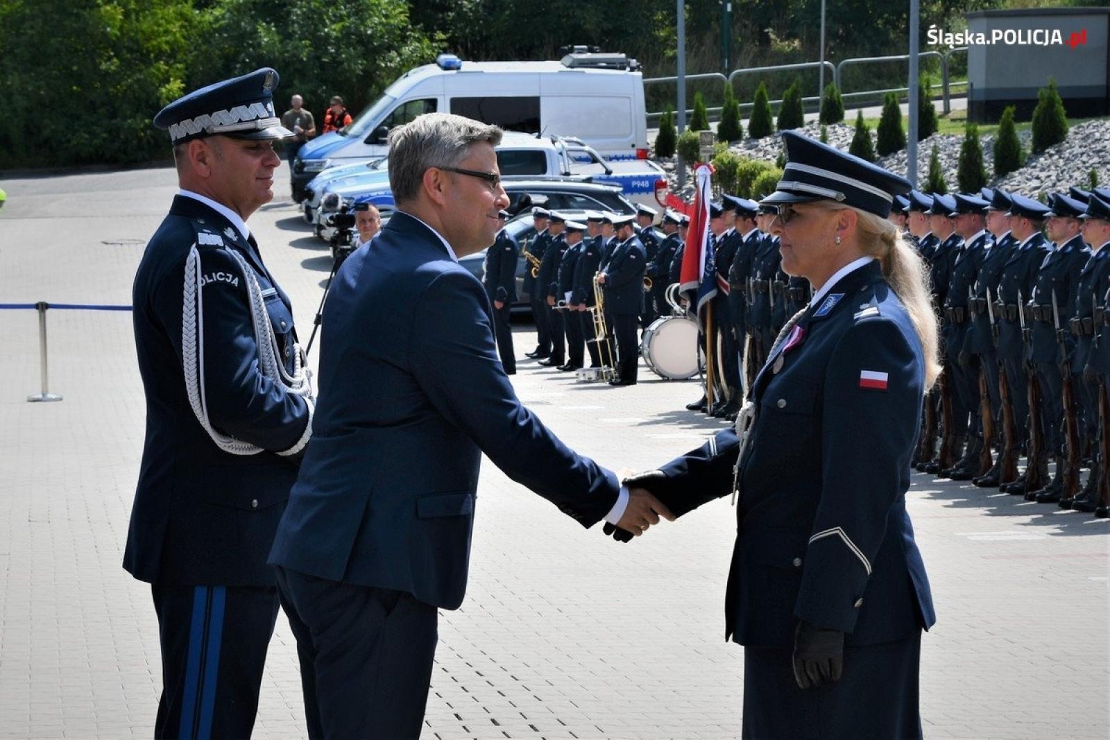 Zdjęcie w galerii na portalu naszraciborz.pl: Wojewódzkie obchody Święta Policji z raciborskim akcentem wiadomości z regionu