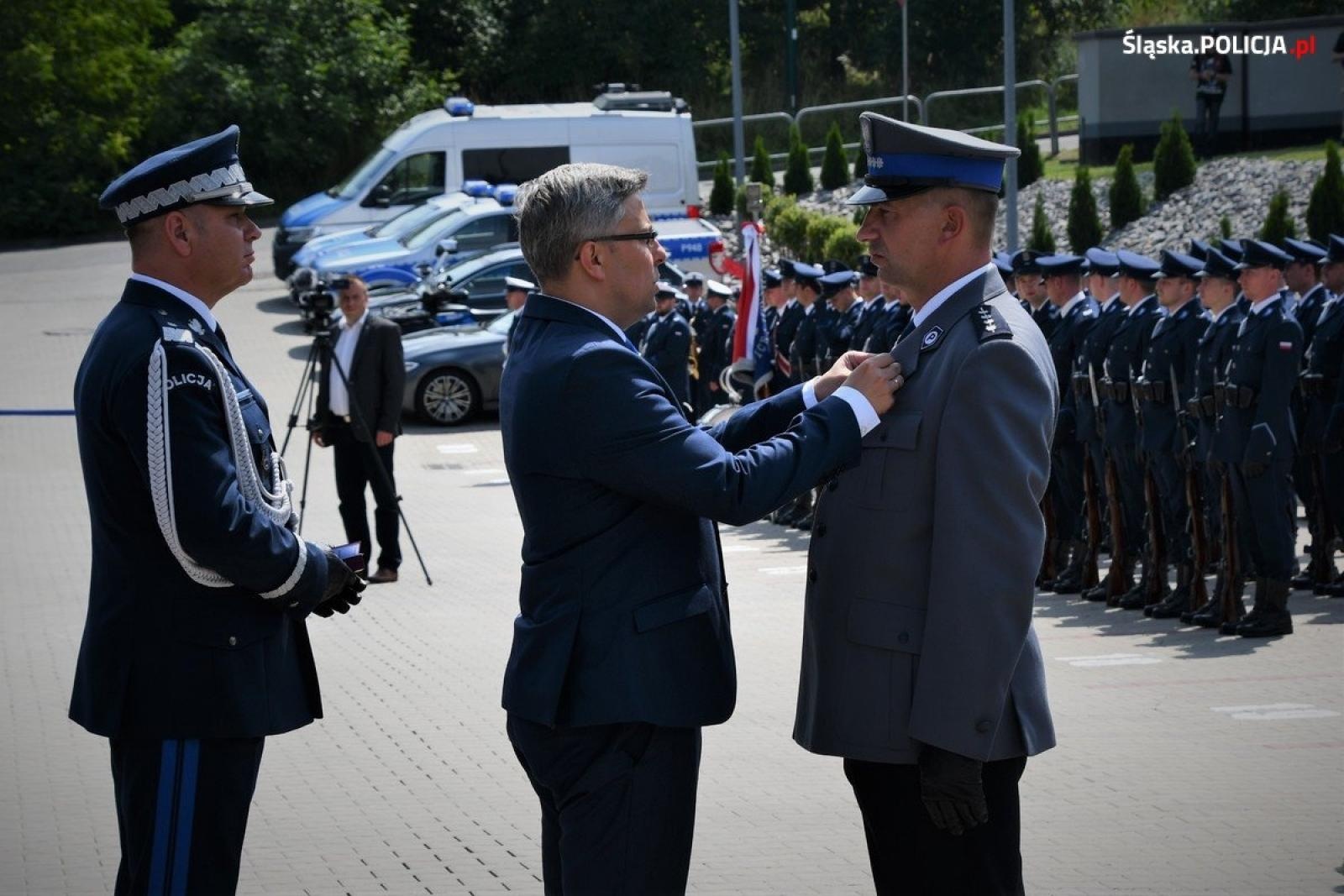 Zdjęcie w galerii na portalu naszraciborz.pl: Wojewódzkie obchody Święta Policji z raciborskim akcentem wiadomości z regionu