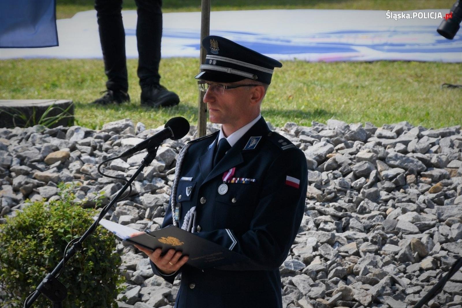 Zdjęcie w galerii na portalu naszraciborz.pl: Wojewódzkie obchody Święta Policji z raciborskim akcentem wiadomości z regionu