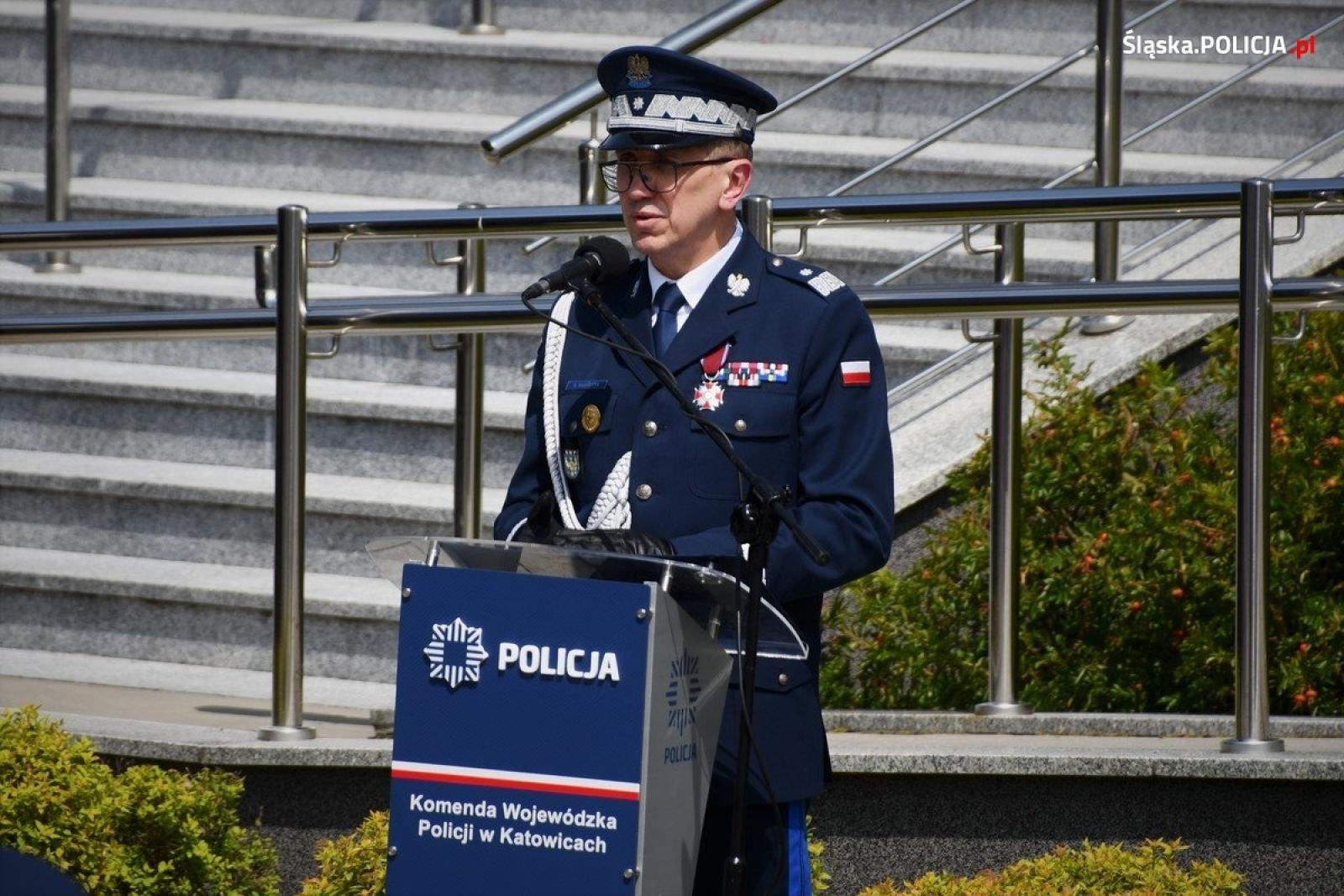 Zdjęcie w galerii na portalu naszraciborz.pl: Wojewódzkie obchody Święta Policji z raciborskim akcentem wiadomości z regionu