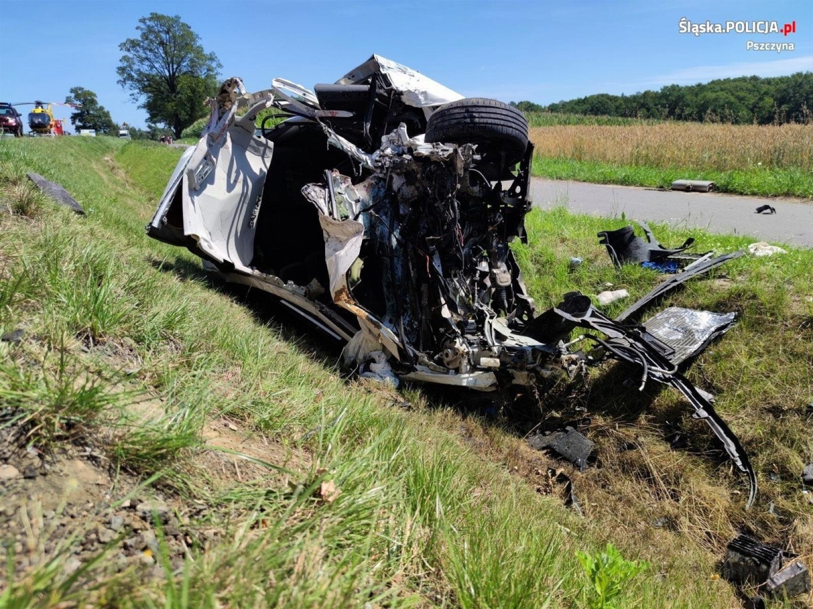 Zdjęcie w galerii na portalu naszraciborz.pl: Tragiczny półmetek wakacji na drogach wiadomości z regionu