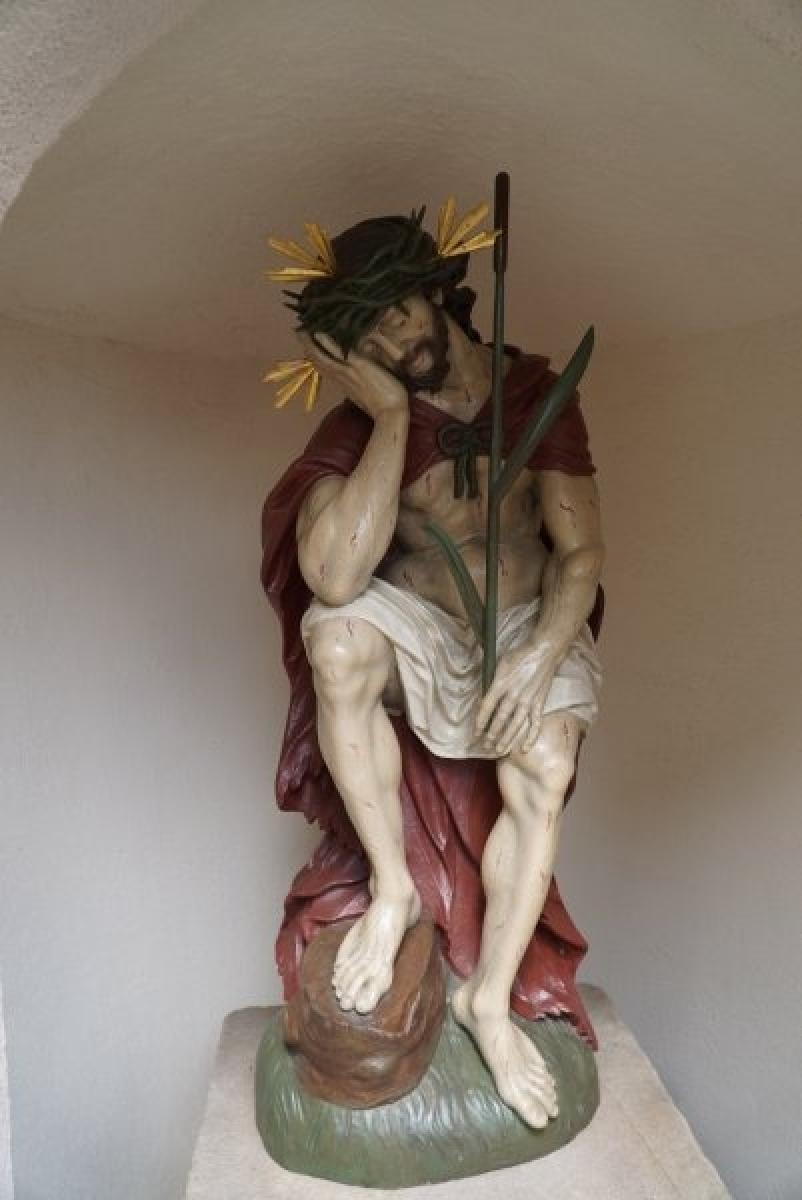 Zdjęcie w galerii na portalu naszraciborz.pl: Tajemnica Jezusa frasobliwego z Bronek wyjaśniona wiadomości z regionu