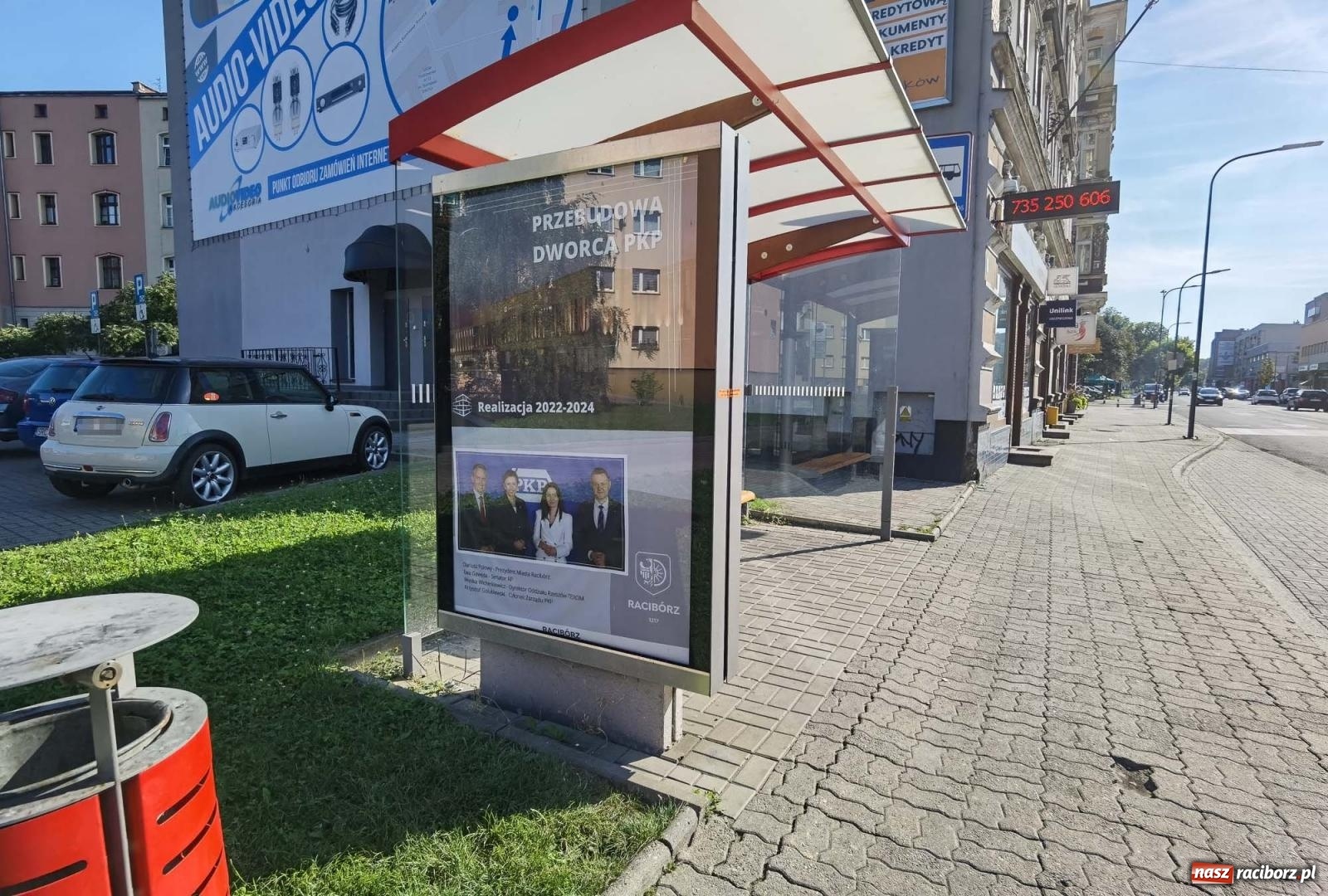 Zdjęcie w galerii na portalu naszraciborz.pl: Opozycja pyta o kampanię plakatową. Prezydent odpowiada wiadomości z regionu