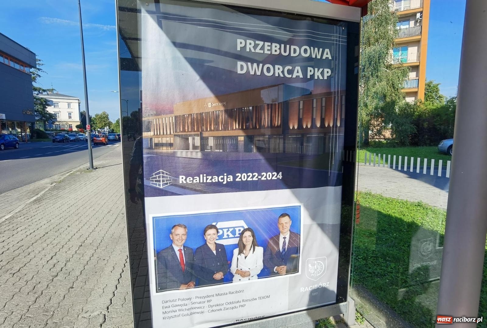 Zdjęcie w galerii na portalu naszraciborz.pl: Opozycja pyta o kampanię plakatową. Prezydent odpowiada wiadomości z regionu