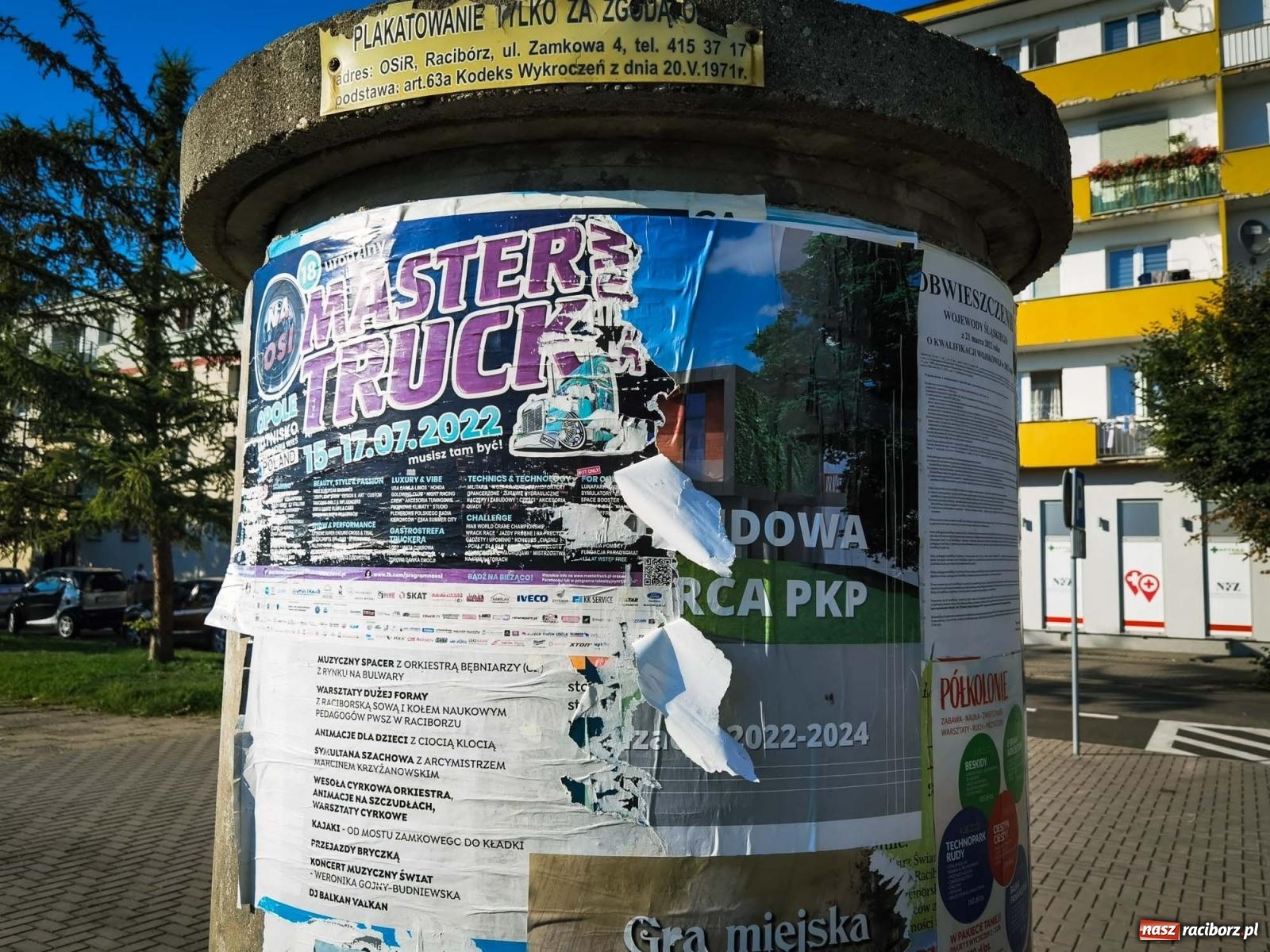 Zdjęcie w galerii na portalu naszraciborz.pl: Opozycja pyta o kampanię plakatową. Prezydent odpowiada wiadomości z regionu