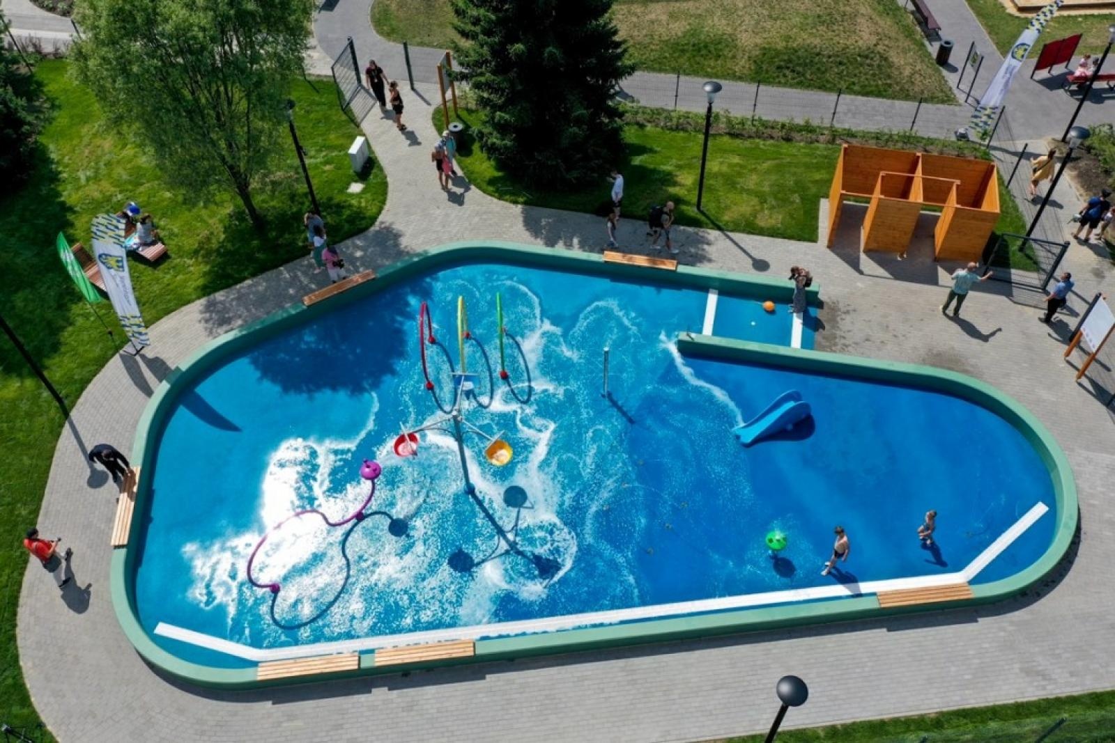 Zdjęcie w galerii na portalu naszraciborz.pl: Nowy wodny plac zabaw na Śląsku [FOTO] wiadomości z regionu