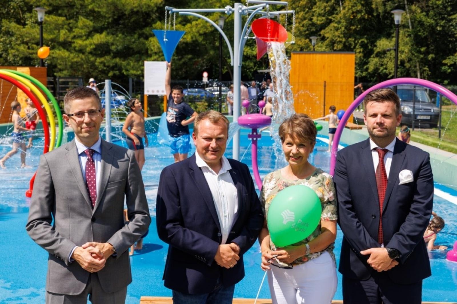 Zdjęcie w galerii na portalu naszraciborz.pl: Nowy wodny plac zabaw na Śląsku [FOTO] wiadomości z regionu