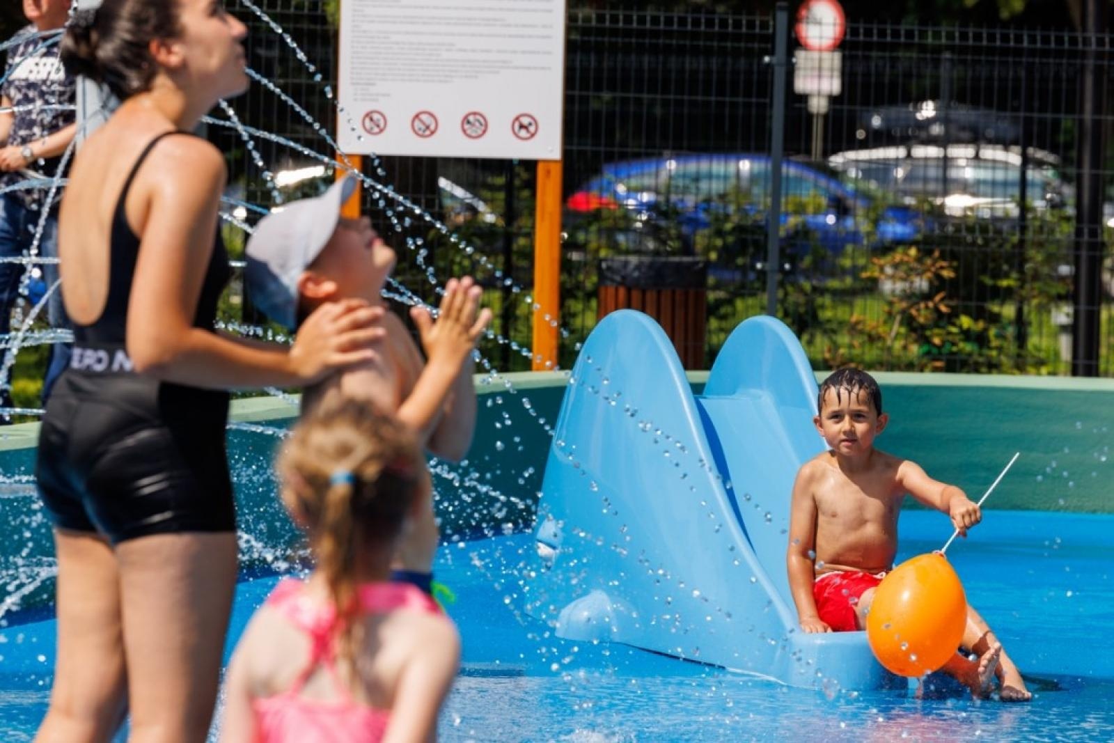 Zdjęcie w galerii na portalu naszraciborz.pl: Nowy wodny plac zabaw na Śląsku [FOTO] wiadomości z regionu