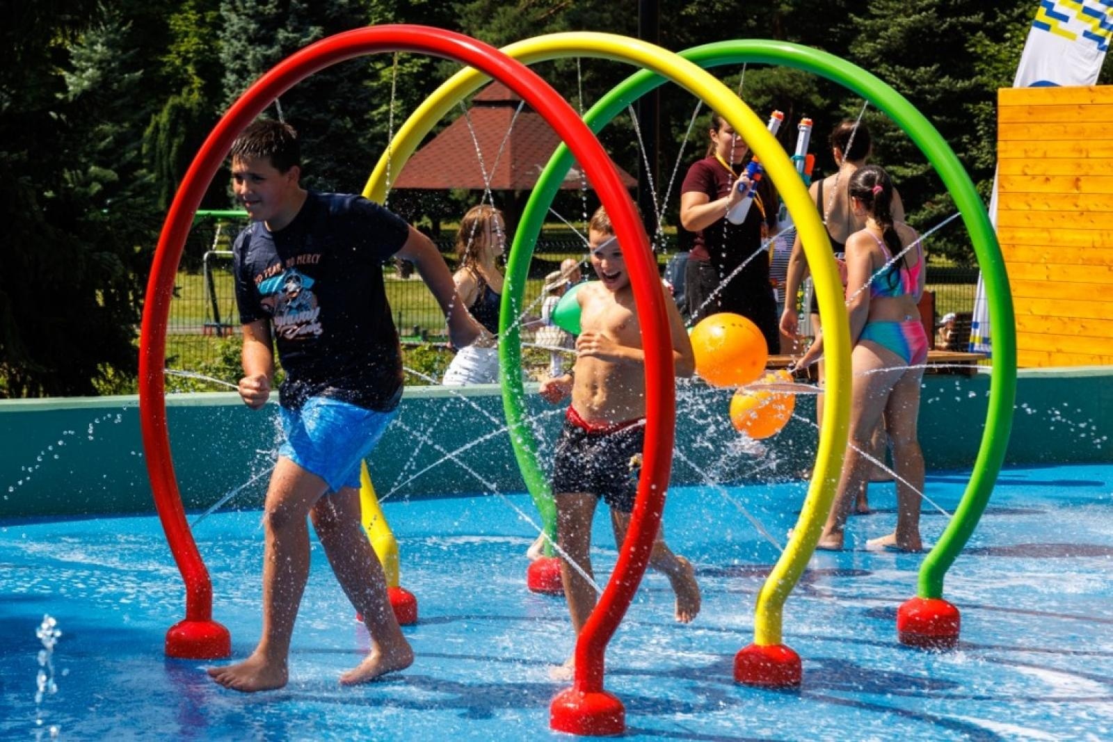 Zdjęcie w galerii na portalu naszraciborz.pl: Nowy wodny plac zabaw na Śląsku [FOTO] wiadomości z regionu