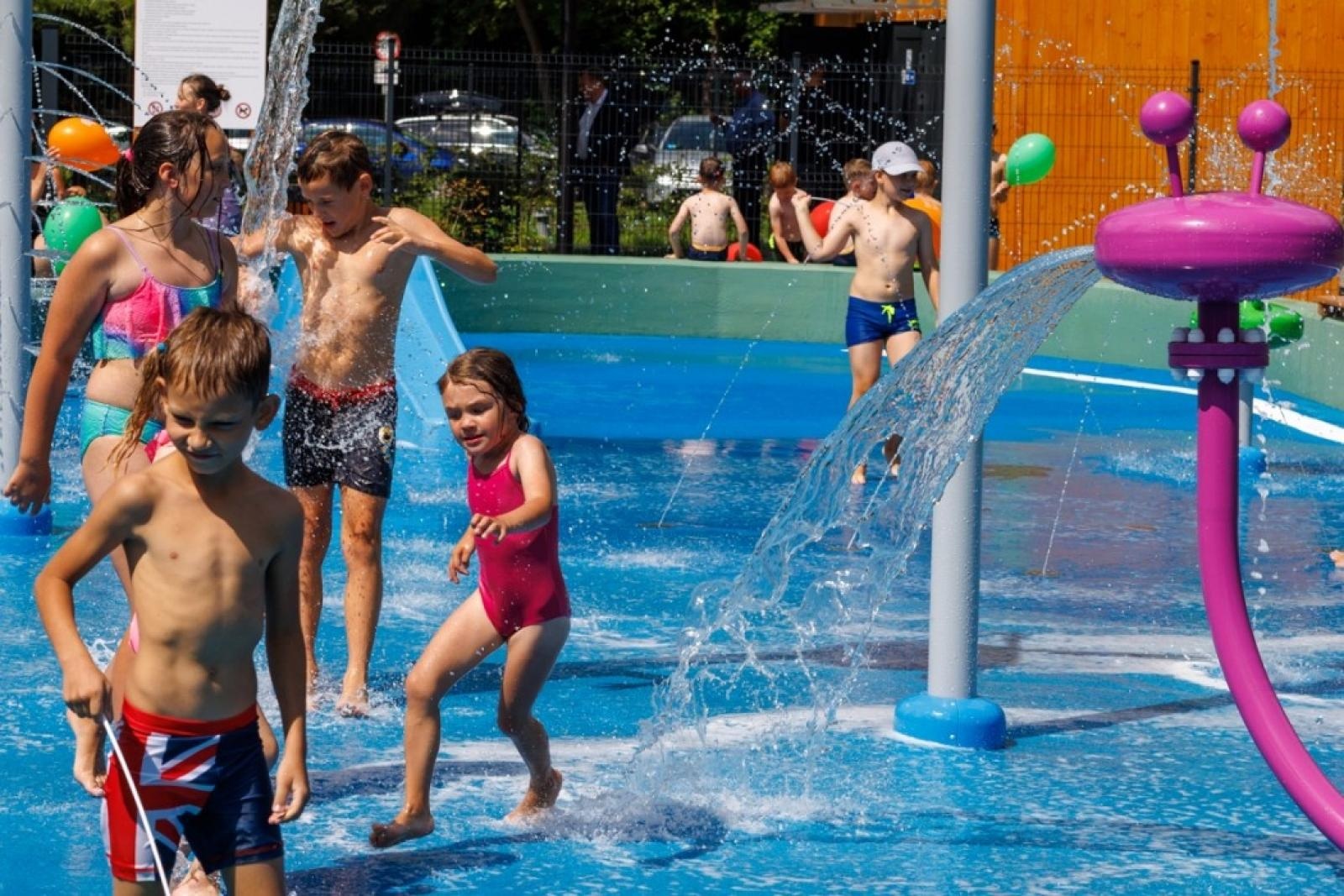 Zdjęcie w galerii na portalu naszraciborz.pl: Nowy wodny plac zabaw na Śląsku [FOTO] wiadomości z regionu