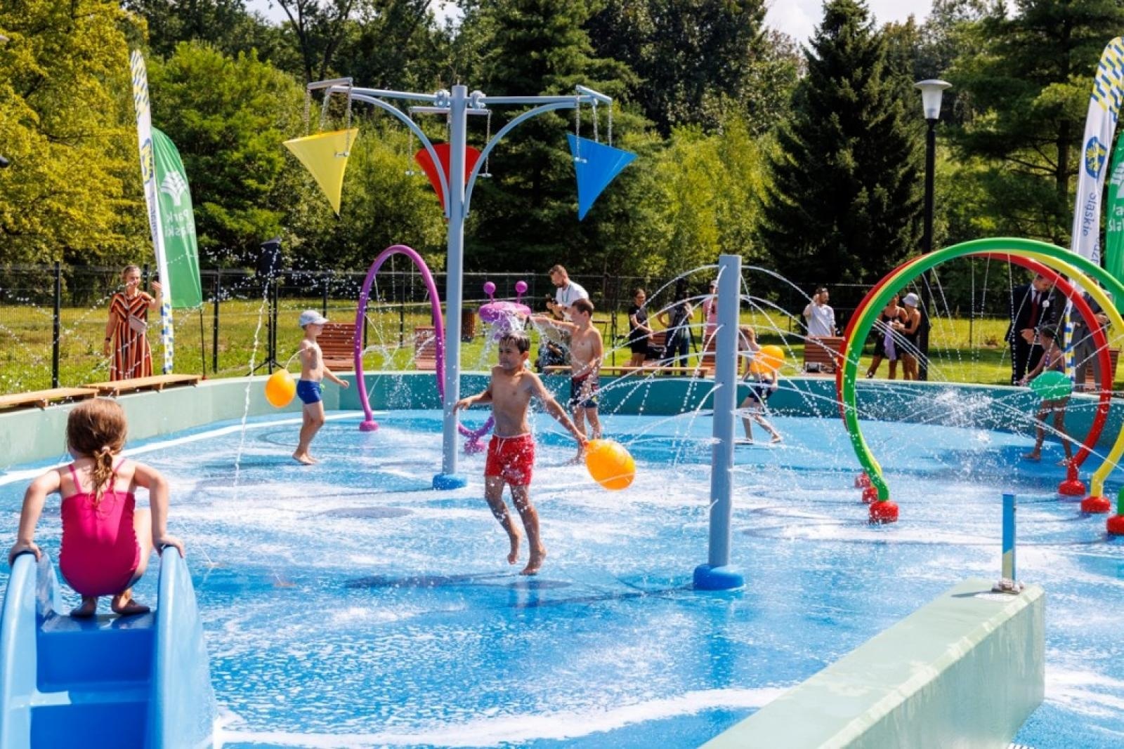 Zdjęcie w galerii na portalu naszraciborz.pl: Nowy wodny plac zabaw na Śląsku [FOTO] wiadomości z regionu