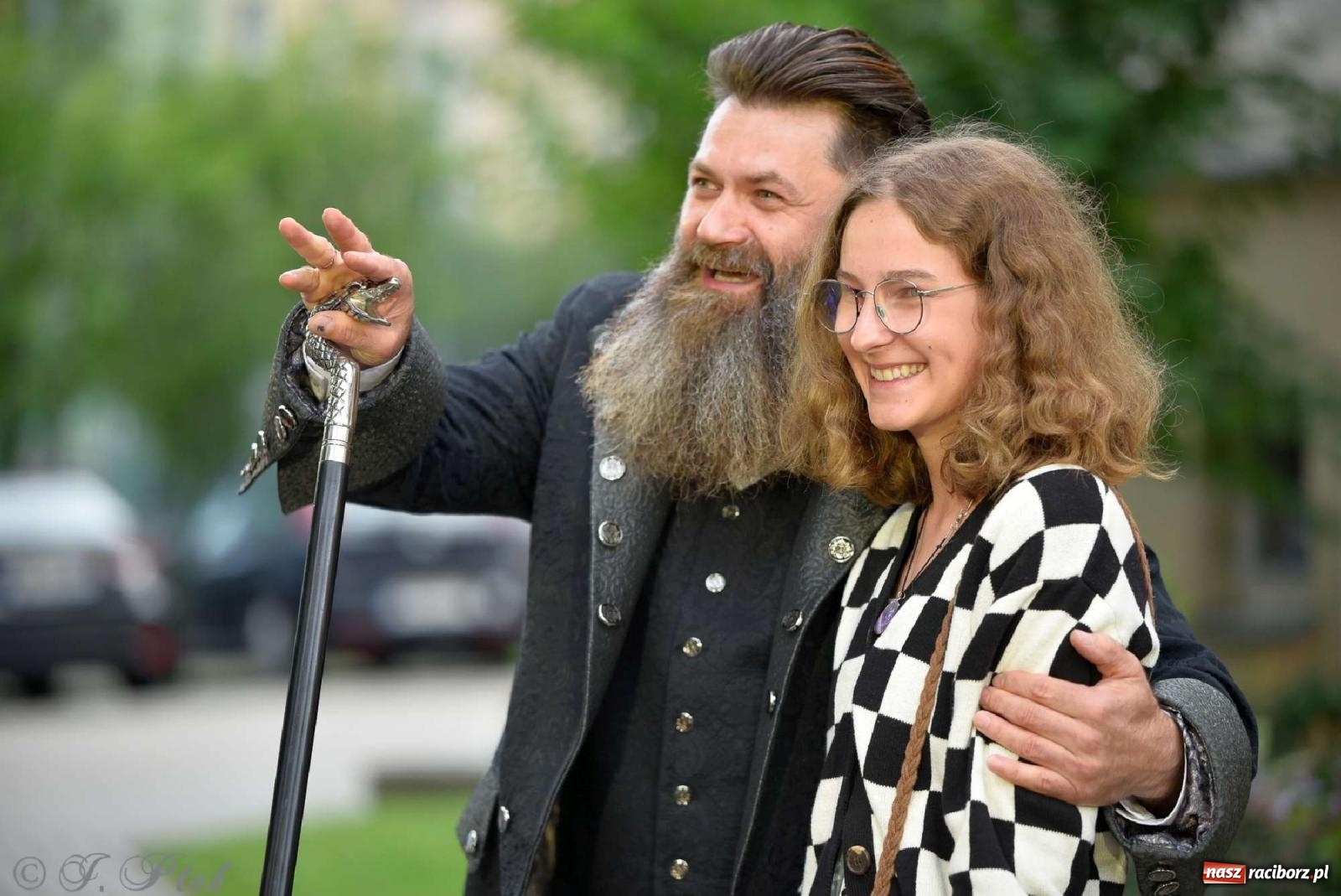 Zdjęcie w galerii na portalu naszraciborz.pl: Letni Teatr na Schodach w Raciborzu - Łysa Śpiewaczka wiadomości z regionu