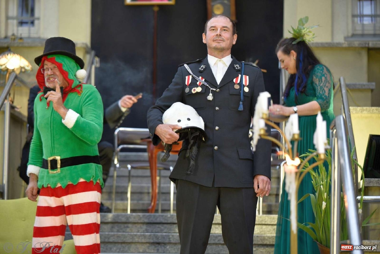 Zdjęcie w galerii na portalu naszraciborz.pl: Letni Teatr na Schodach w Raciborzu - Łysa Śpiewaczka wiadomości z regionu