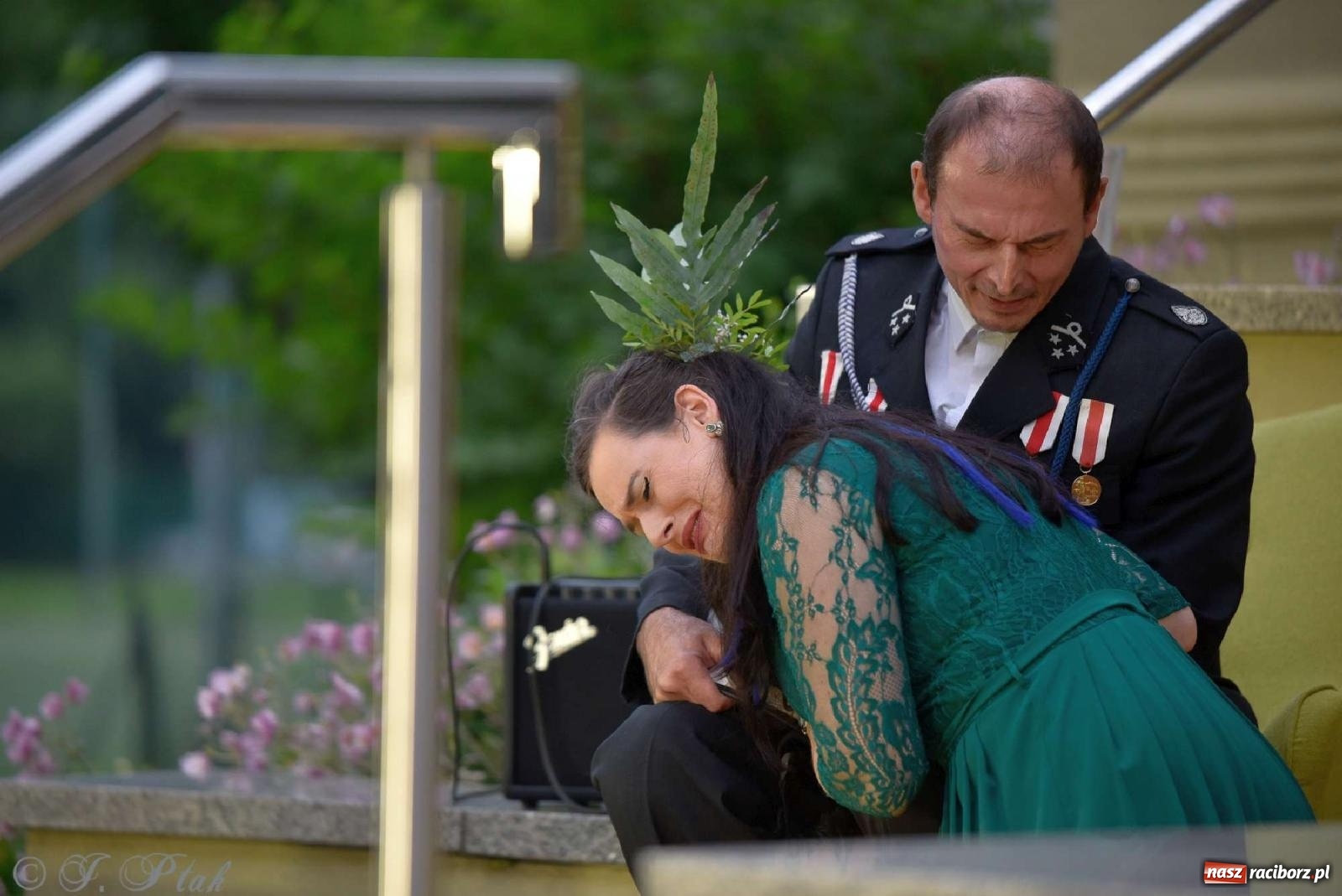 Zdjęcie w galerii na portalu naszraciborz.pl: Letni Teatr na Schodach w Raciborzu - Łysa Śpiewaczka wiadomości z regionu