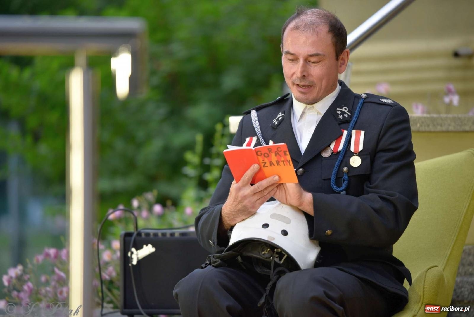 Zdjęcie w galerii na portalu naszraciborz.pl: Letni Teatr na Schodach w Raciborzu - Łysa Śpiewaczka wiadomości z regionu