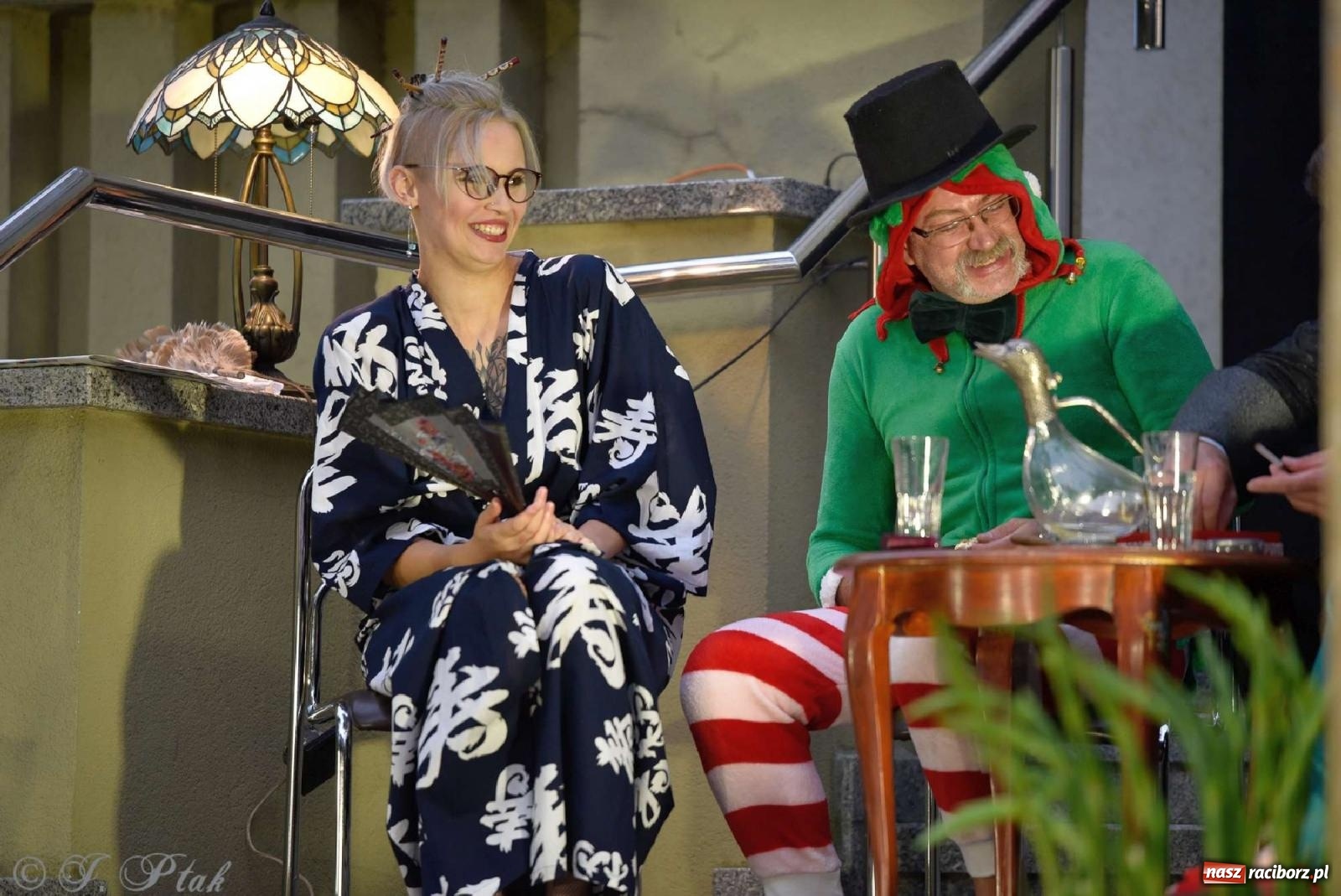 Zdjęcie w galerii na portalu naszraciborz.pl: Letni Teatr na Schodach w Raciborzu - Łysa Śpiewaczka wiadomości z regionu