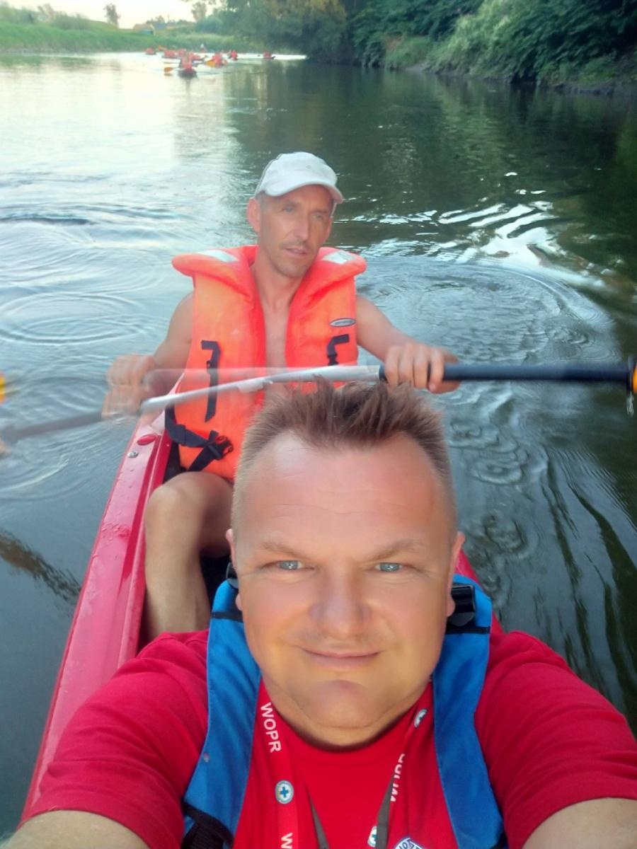 Zdjęcie w galerii na portalu naszraciborz.pl: Wakacje w kajaku – czyli spływ wieczorową porą z Raciborza do Dziergowic wiadomości z regionu