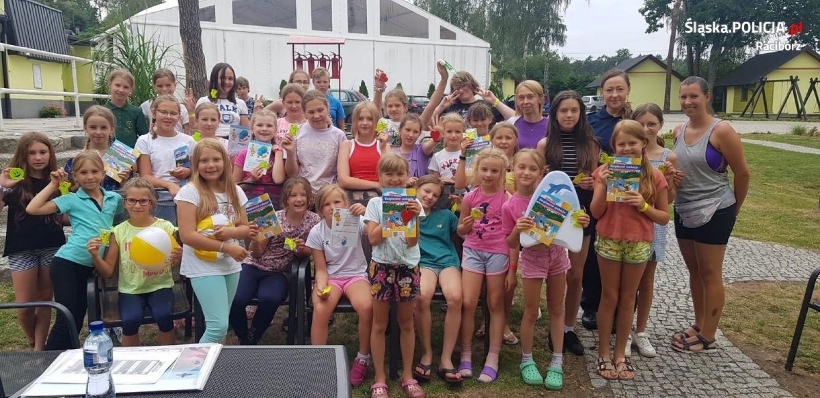 Zdjęcie w galerii na portalu naszraciborz.pl: Policja i Sanepid o bezpieczeństwie w czasie wakacji wiadomości z regionu