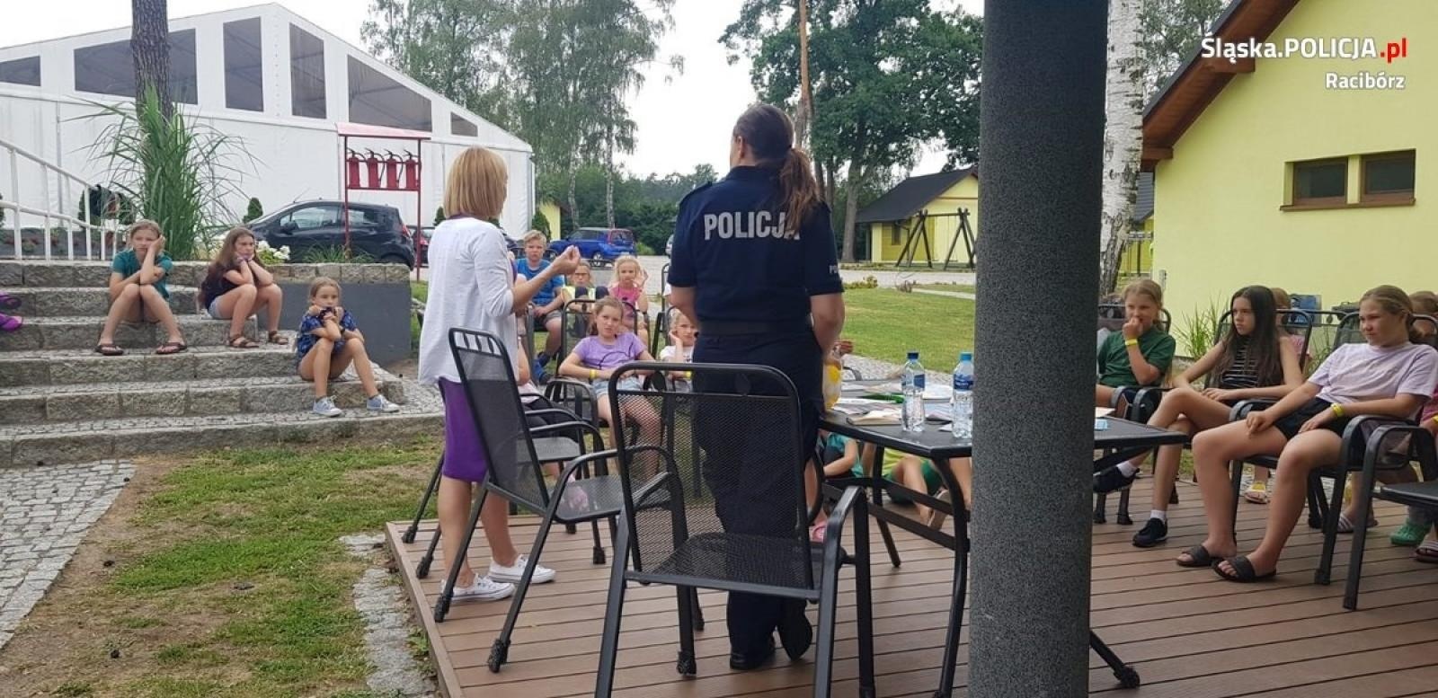 Zdjęcie w galerii na portalu naszraciborz.pl: Policja i Sanepid o bezpieczeństwie w czasie wakacji wiadomości z regionu