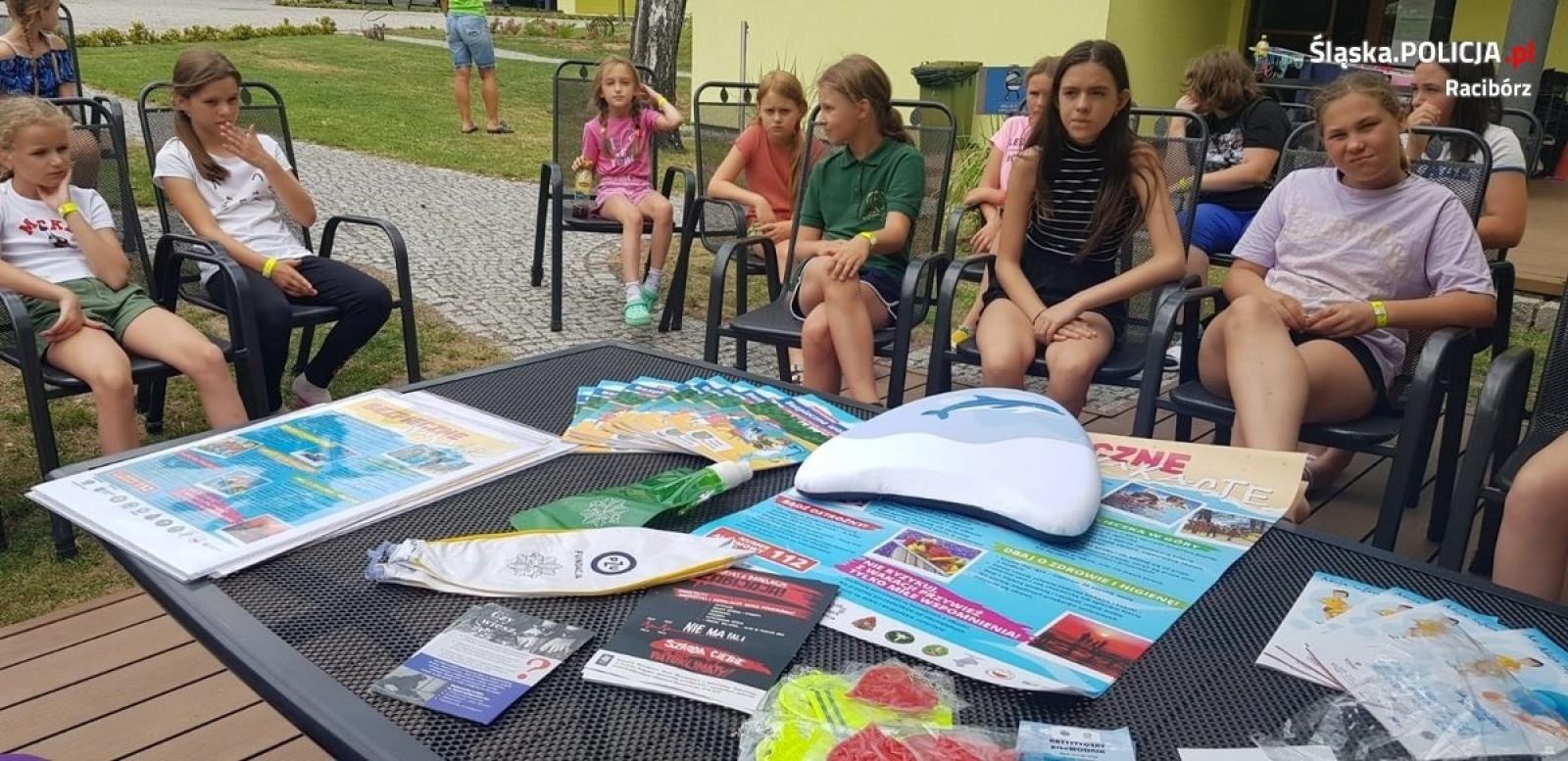 Zdjęcie w galerii na portalu naszraciborz.pl: Policja i Sanepid o bezpieczeństwie w czasie wakacji wiadomości z regionu