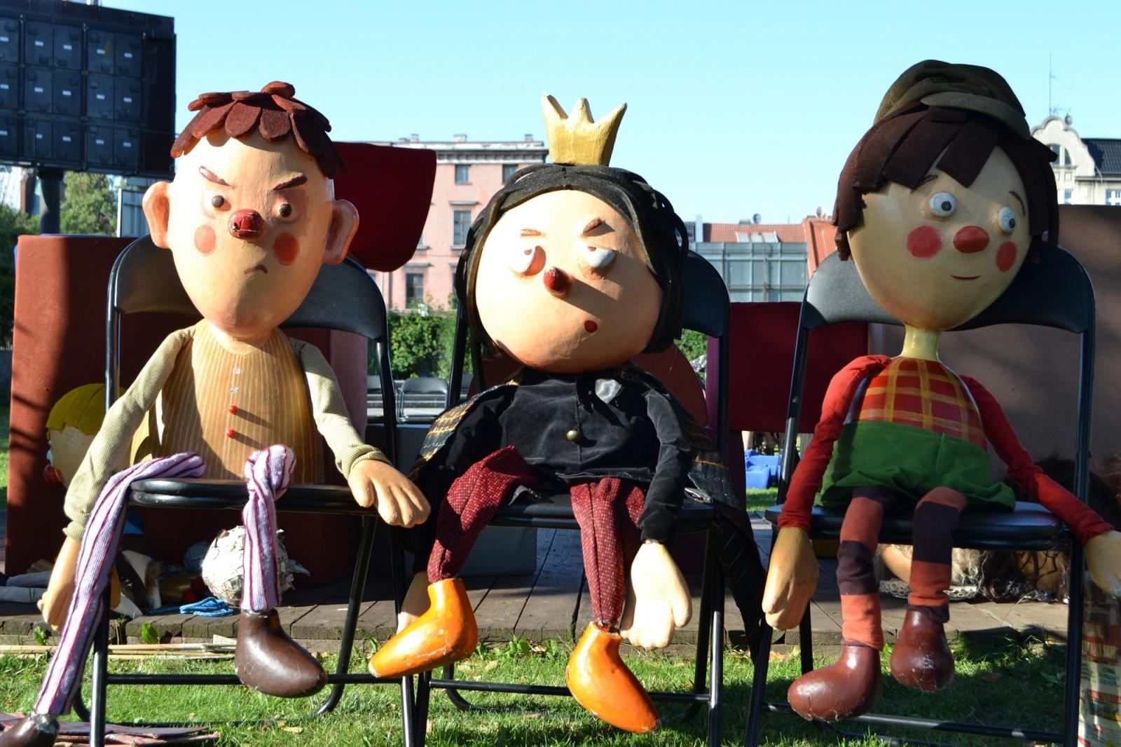 Zdjęcie w galerii na portalu naszraciborz.pl: Król Maciuś I w raciborskim plenerze wiadomości z regionu