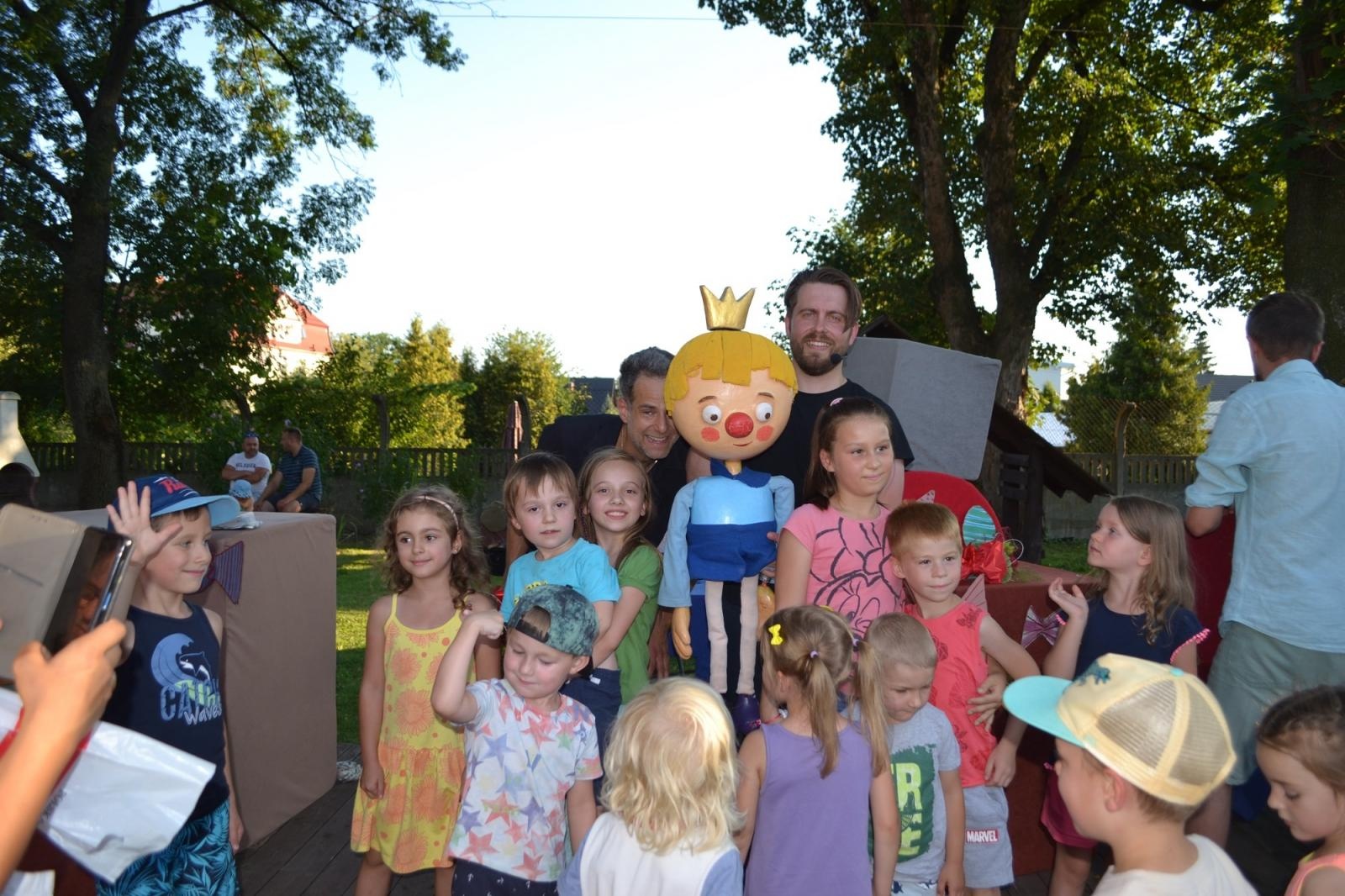 Zdjęcie w galerii na portalu naszraciborz.pl: Król Maciuś I w raciborskim plenerze wiadomości z regionu