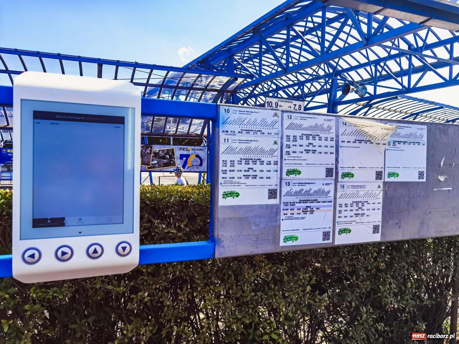 Zdjęcie w galerii na portalu naszraciborz.pl: Miasto przymierza się do zakupu Systemu Informacji Pasażerskiej wiadomości z regionu