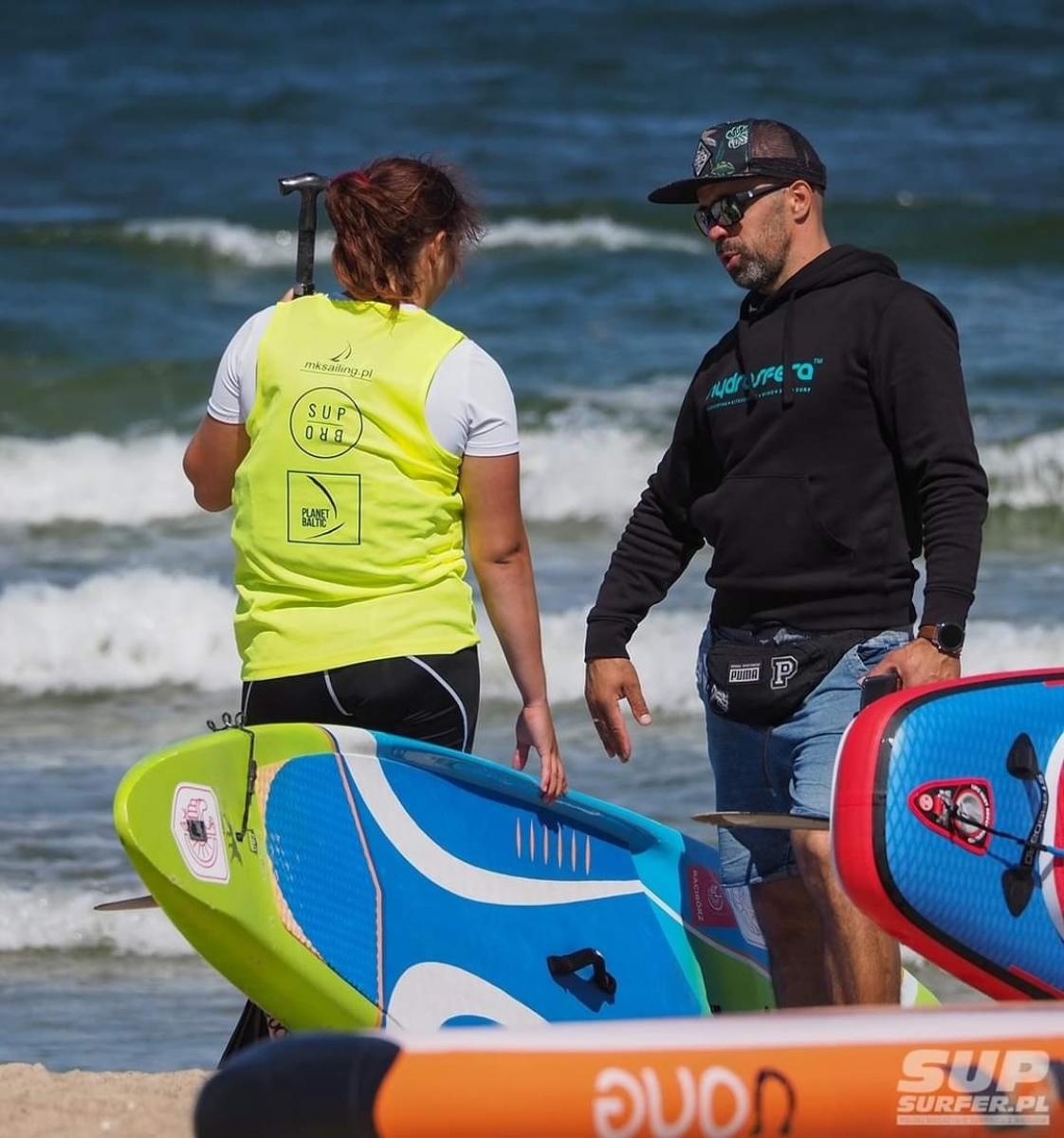 Zdjęcie w galerii na portalu naszraciborz.pl: Raciborzanie wysoko na Planet Baltic SUP Race wiadomości z regionu