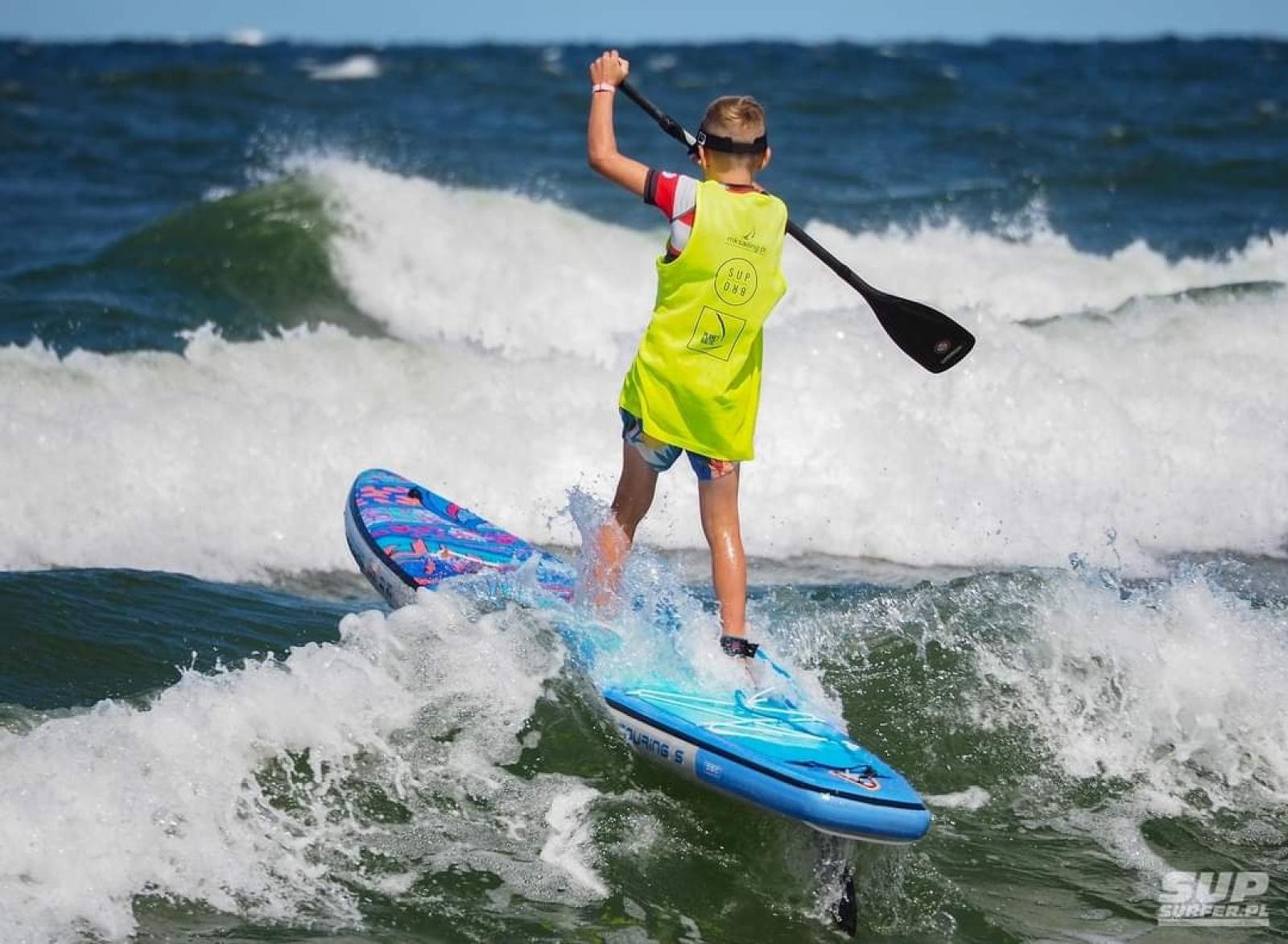 Zdjęcie w galerii na portalu naszraciborz.pl: Raciborzanie wysoko na Planet Baltic SUP Race wiadomości z regionu