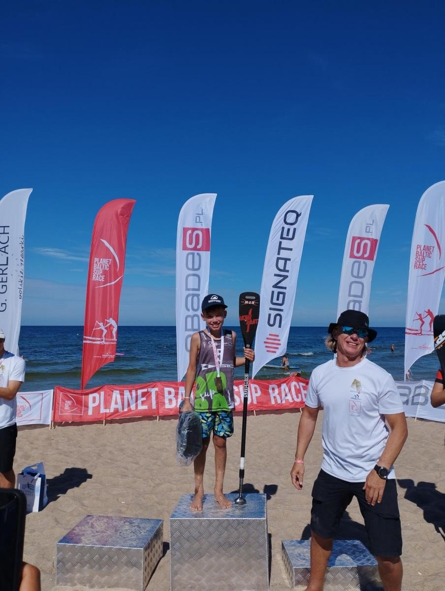 Zdjęcie w galerii na portalu naszraciborz.pl: Raciborzanie wysoko na Planet Baltic SUP Race wiadomości z regionu