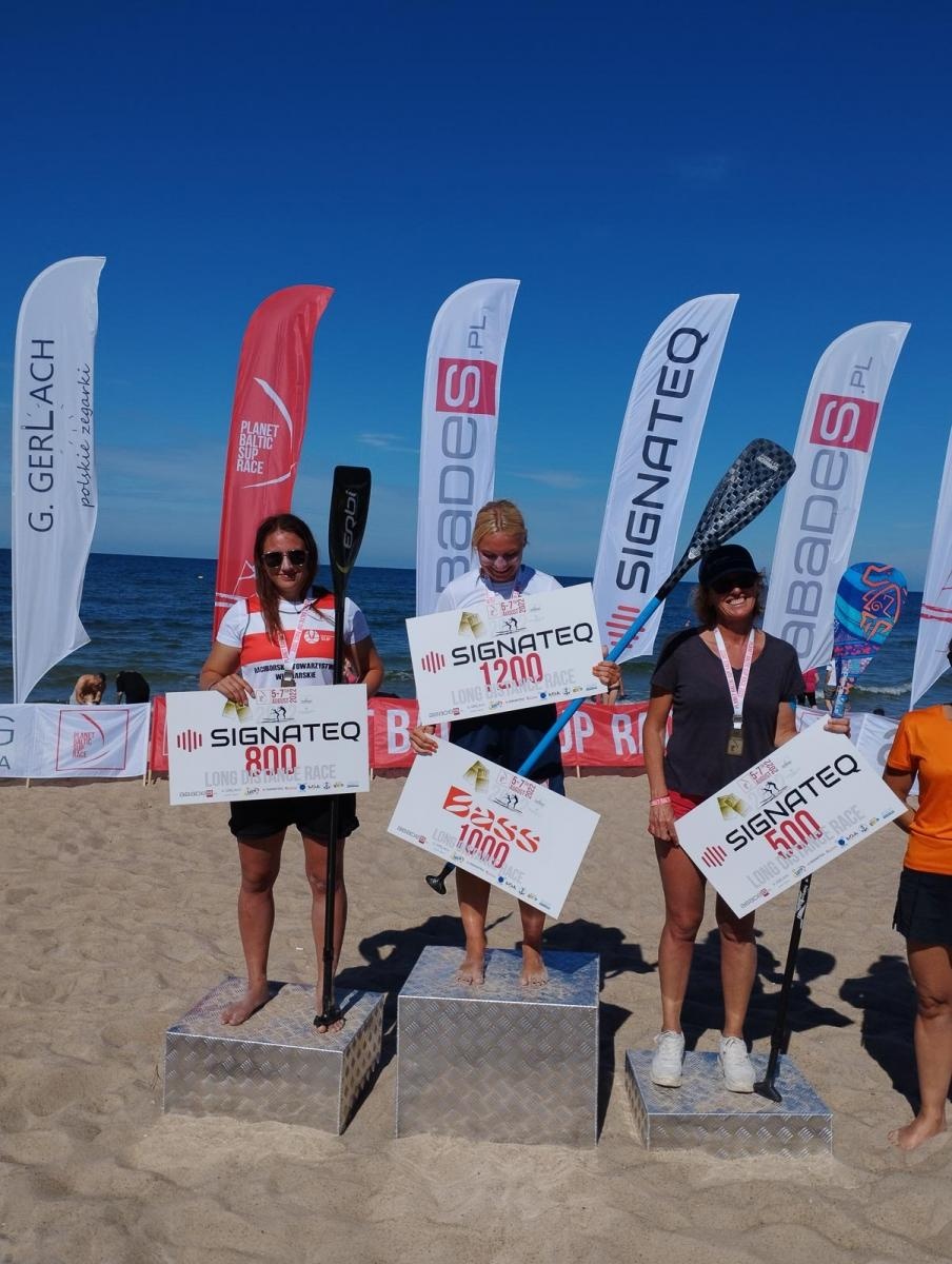 Zdjęcie w galerii na portalu naszraciborz.pl: Raciborzanie wysoko na Planet Baltic SUP Race wiadomości z regionu