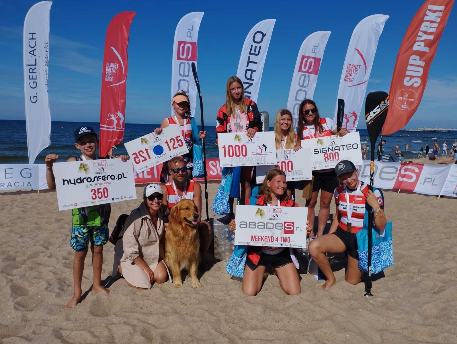 Zdjęcie w galerii na portalu naszraciborz.pl: Raciborzanie wysoko na Planet Baltic SUP Race wiadomości z regionu