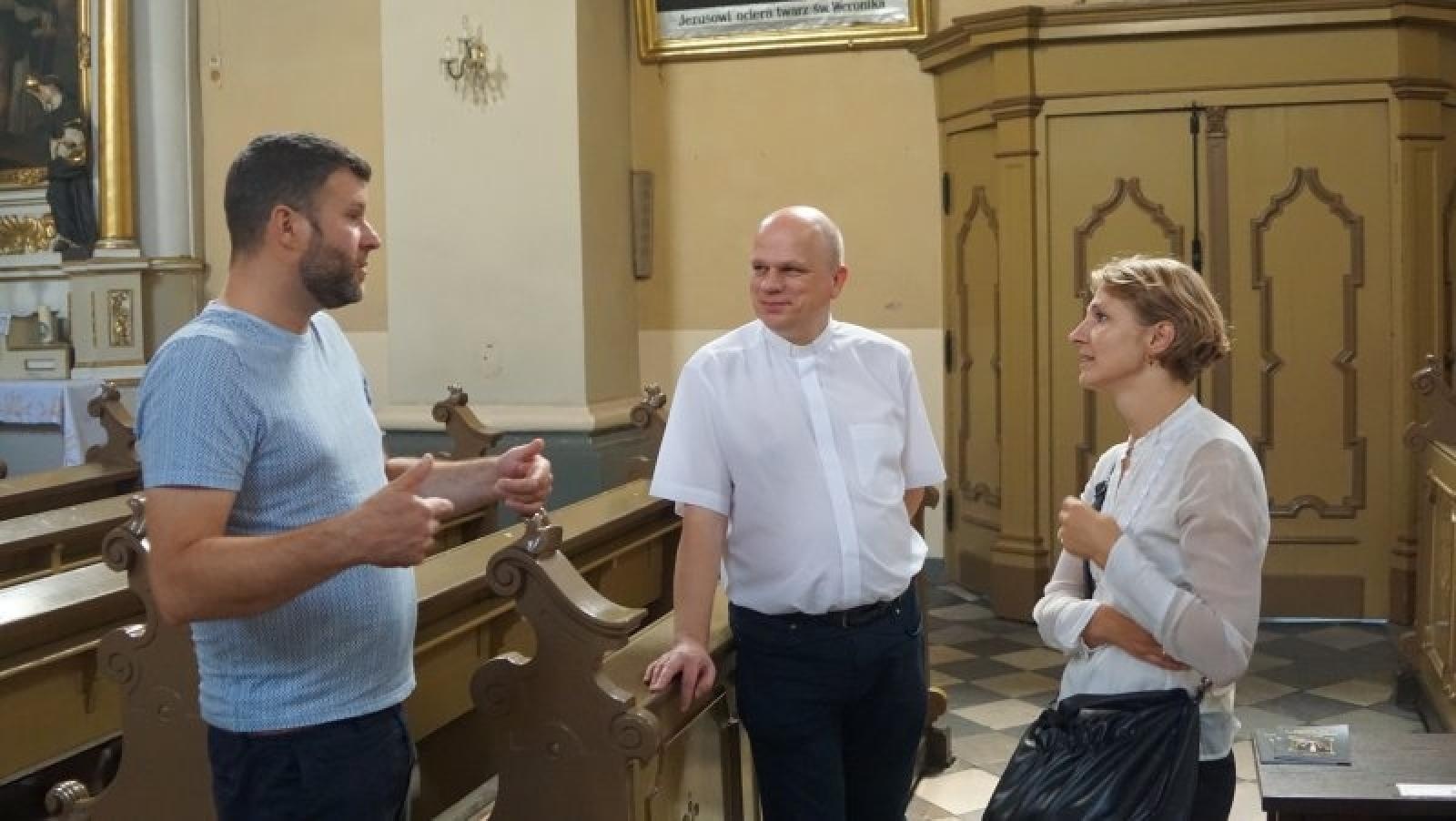 Zdjęcie w galerii na portalu naszraciborz.pl: Dyrektor Narodowego Instytutu Konserwacji Zabytków odwiedził ziemię raciborską wiadomości z regionu
