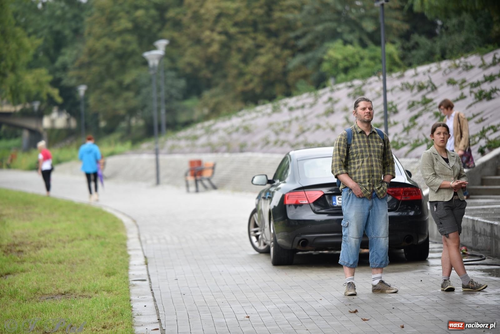 Zdjęcie w galerii na portalu naszraciborz.pl: Raciborski Kwintet Dęty rozganiał chmury na bulwarach [FOTO i WIDEO] wiadomości z regionu
