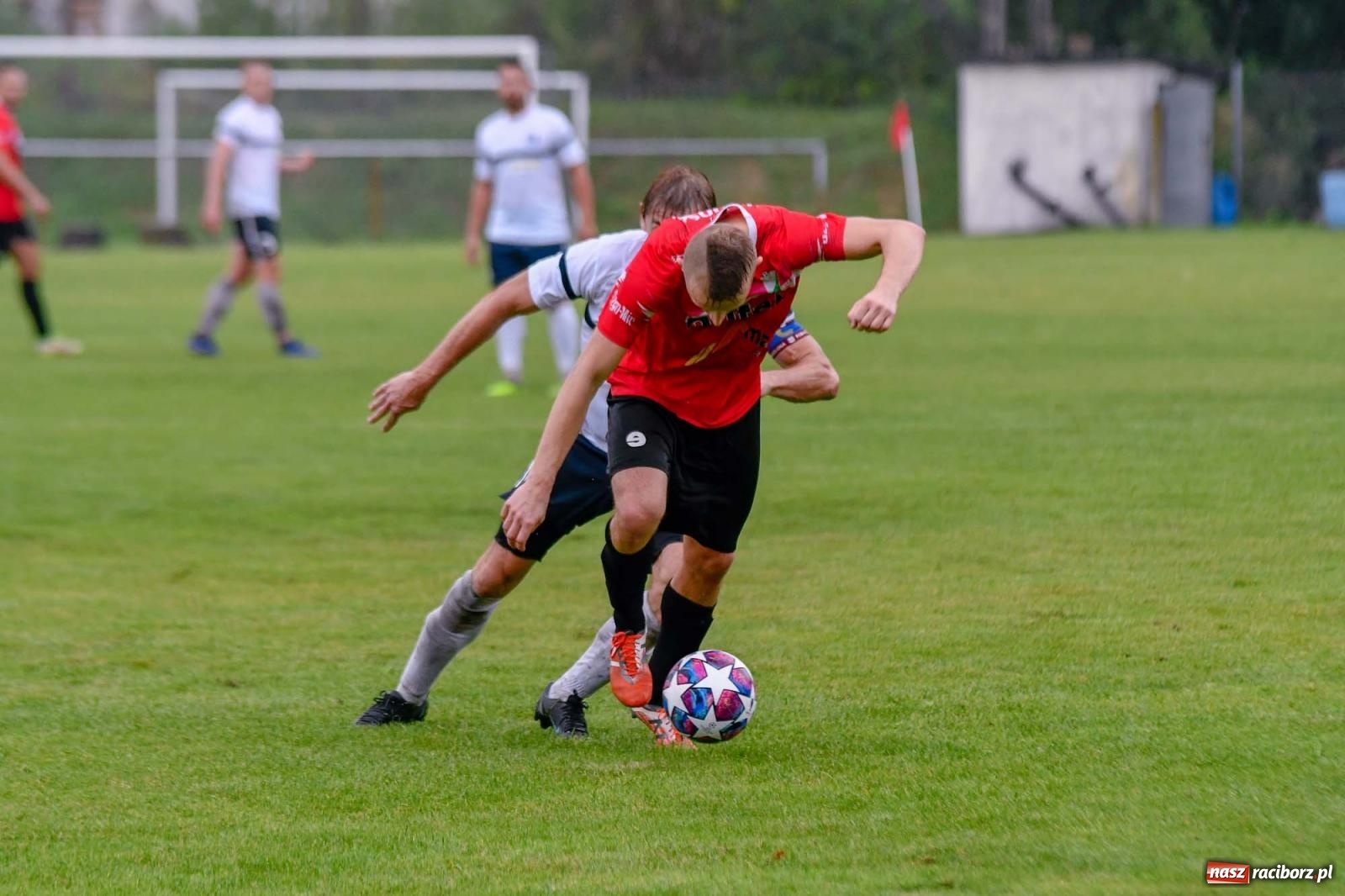 Zdjęcie w galerii na portalu naszraciborz.pl: Klasa okręgowa. Nędza ma patent na Jejkowice i pomogła Damianowi [FOTO] wiadomości z regionu