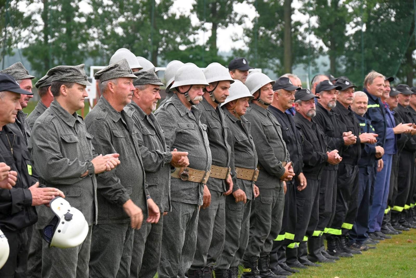 Zdjęcie w galerii na portalu naszraciborz.pl: Druhowie seniorzy z gminy Krzyżanowice wciąż sprawni w akcji wiadomości z regionu