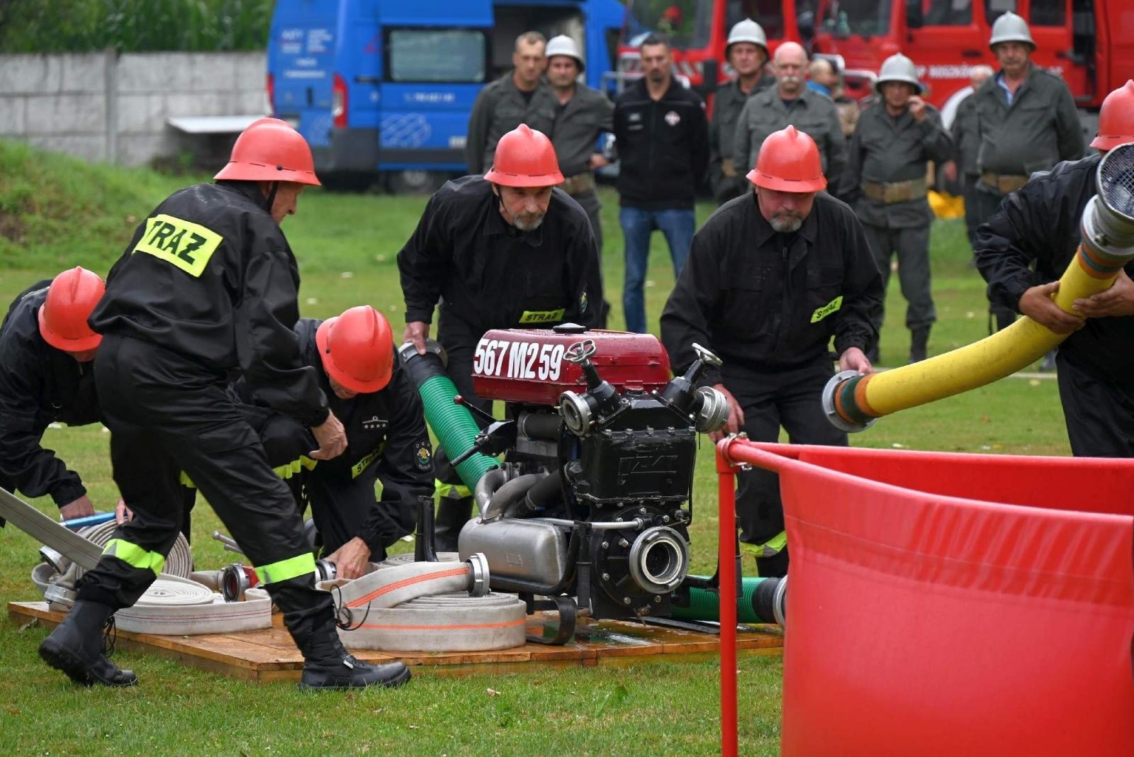 Zdjęcie w galerii na portalu naszraciborz.pl: Druhowie seniorzy z gminy Krzyżanowice wciąż sprawni w akcji wiadomości z regionu