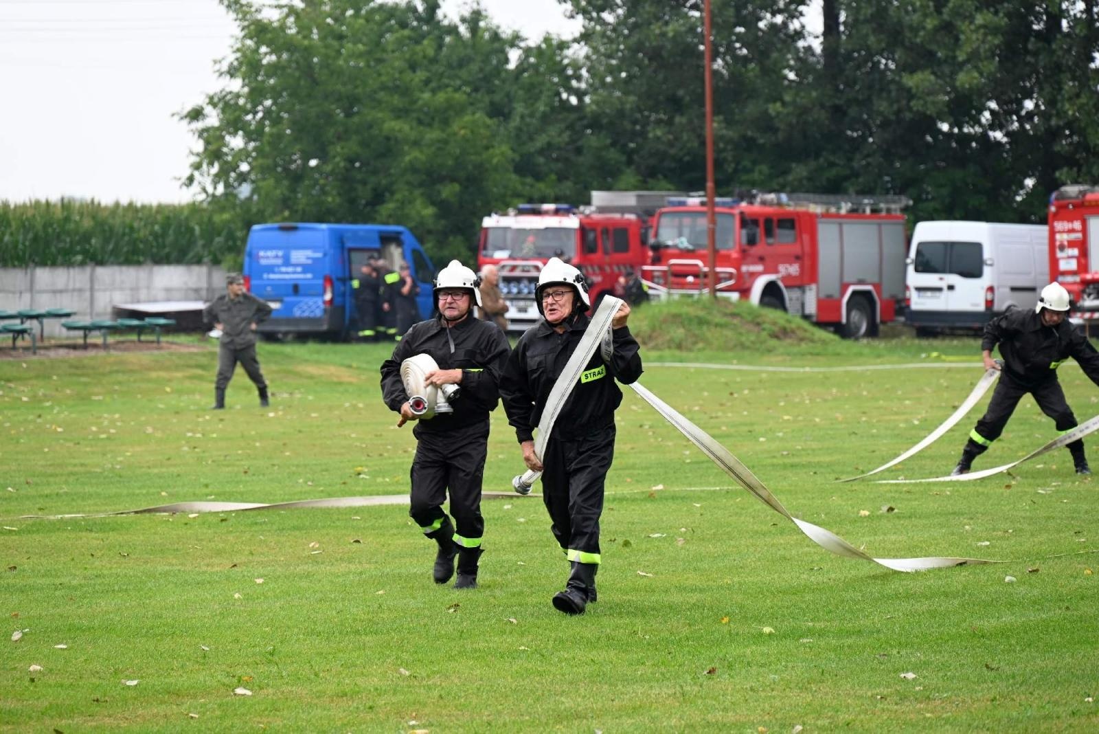 Zdjęcie w galerii na portalu naszraciborz.pl: Druhowie seniorzy z gminy Krzyżanowice wciąż sprawni w akcji wiadomości z regionu